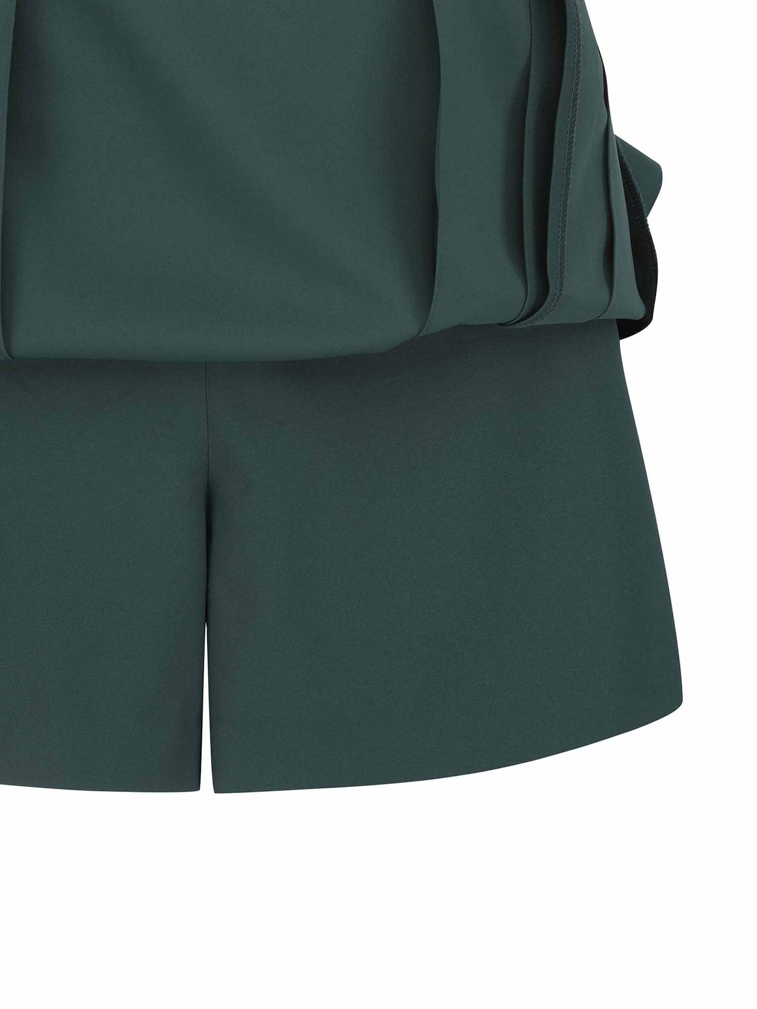 パンツ pleats half short pants WOMEN SEASONAL PLEATS HALF PANTS