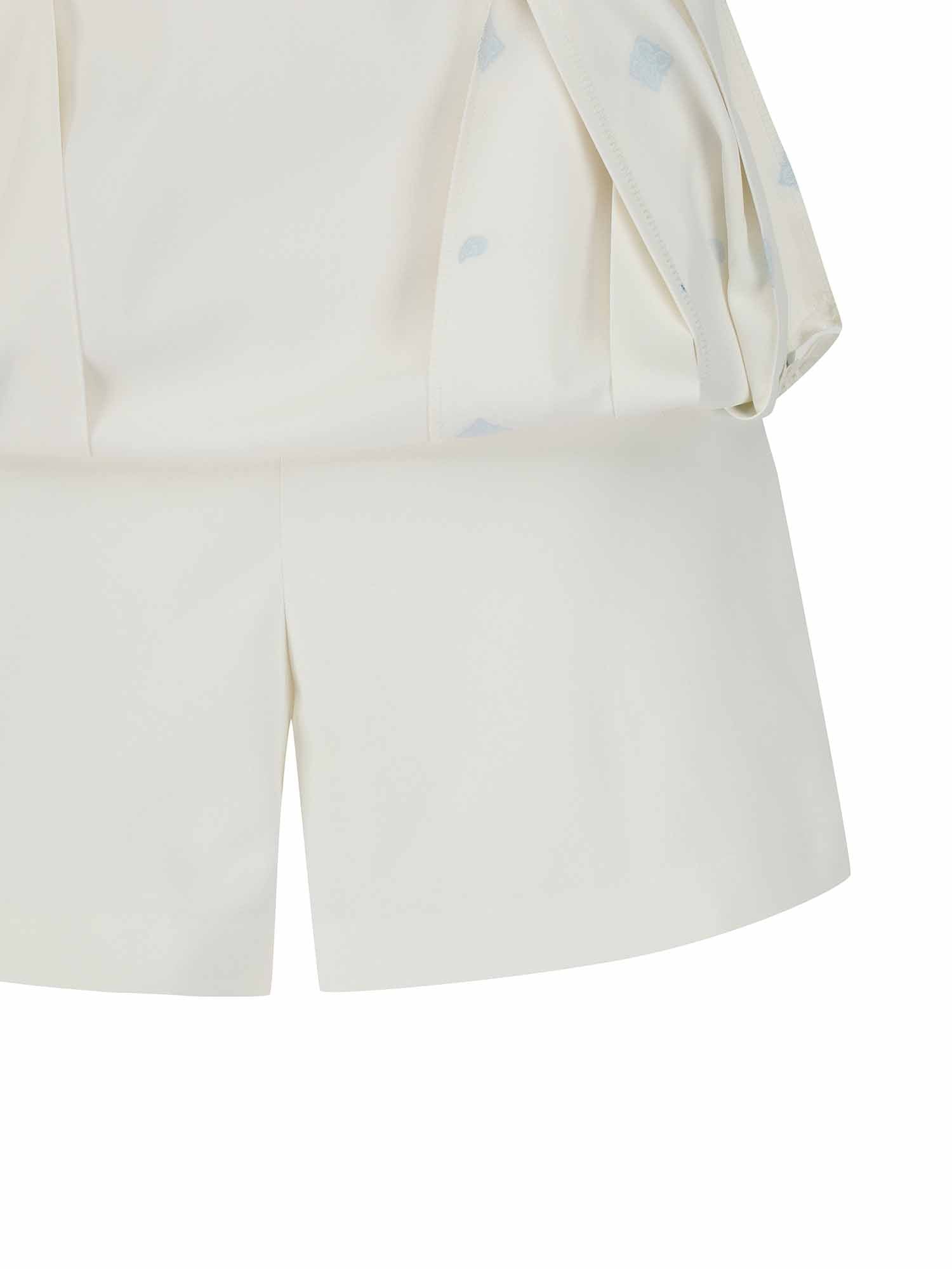 WOMEN SEASONAL PLEATS HALF PANTS