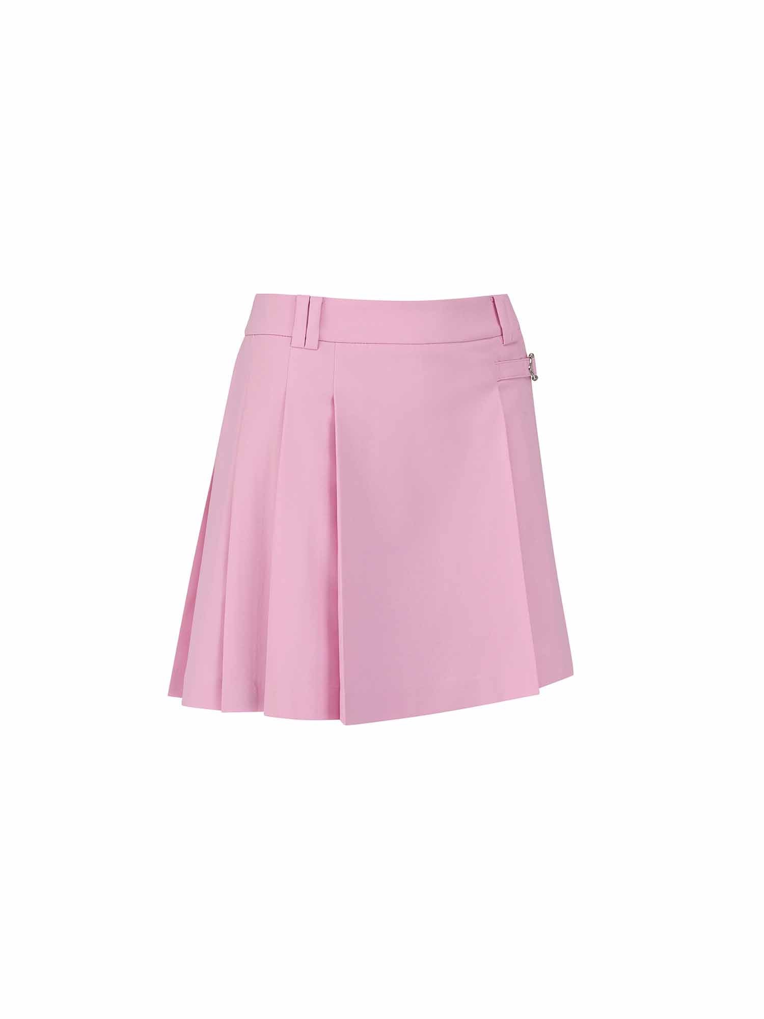 WOMEN SEASONAL PLEATS HALF PANTS