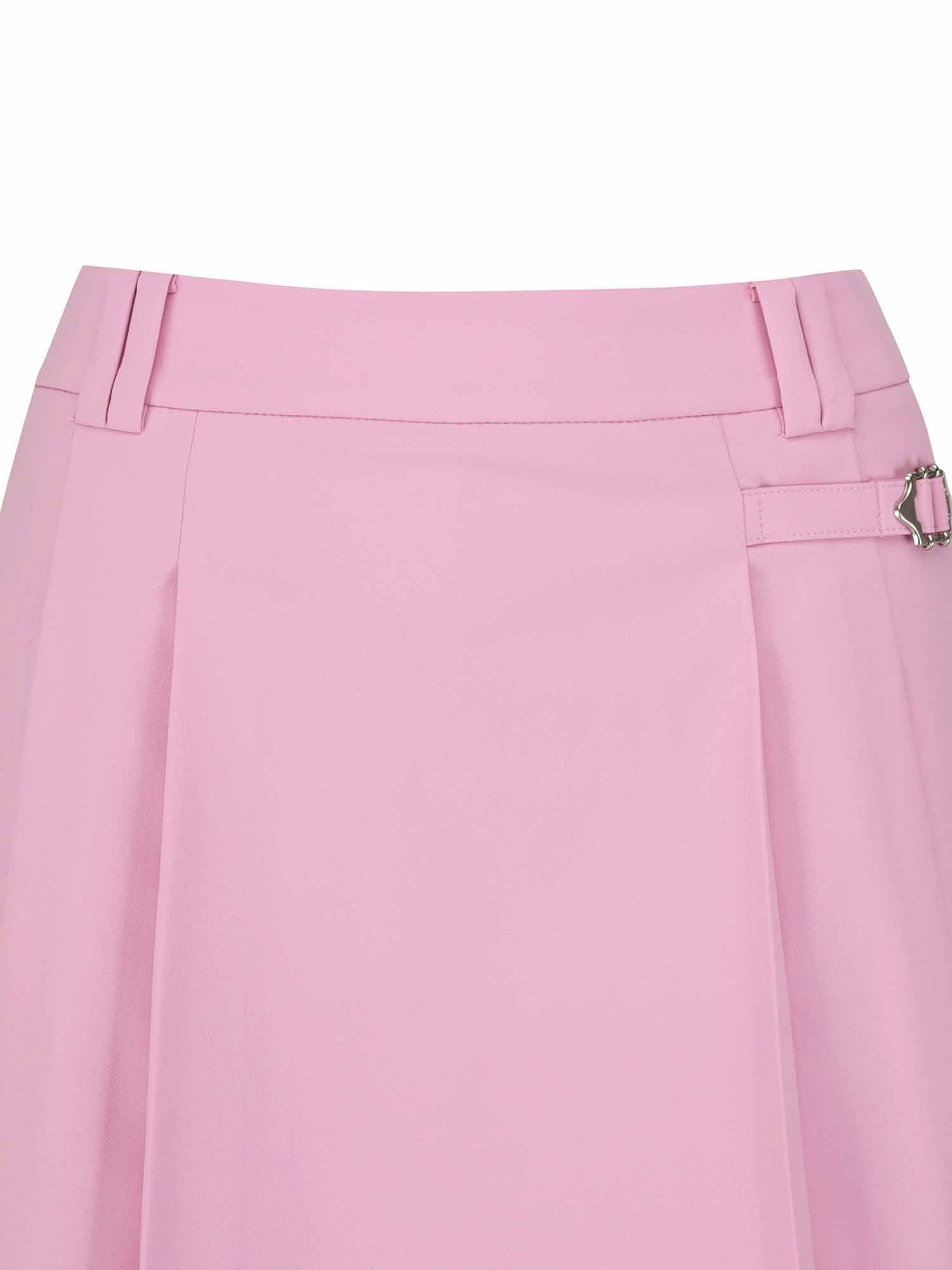 WOMEN SEASONAL PLEATS HALF PANTS
