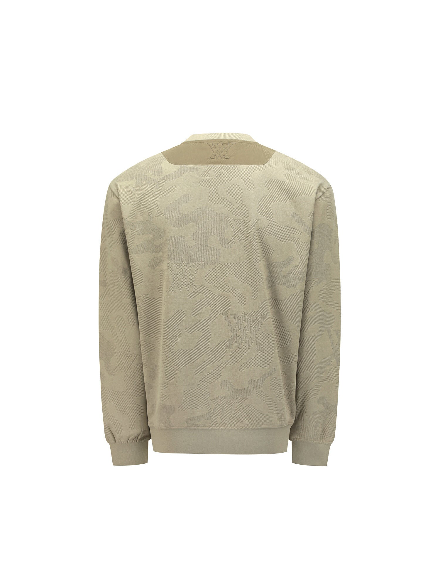 MEN CAMO JACQUARD SWEATSHIRT