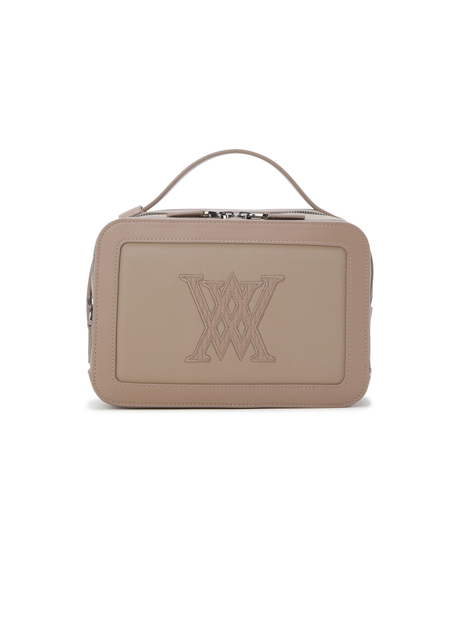 UNISEX SQUARE 3ZIP POUCH