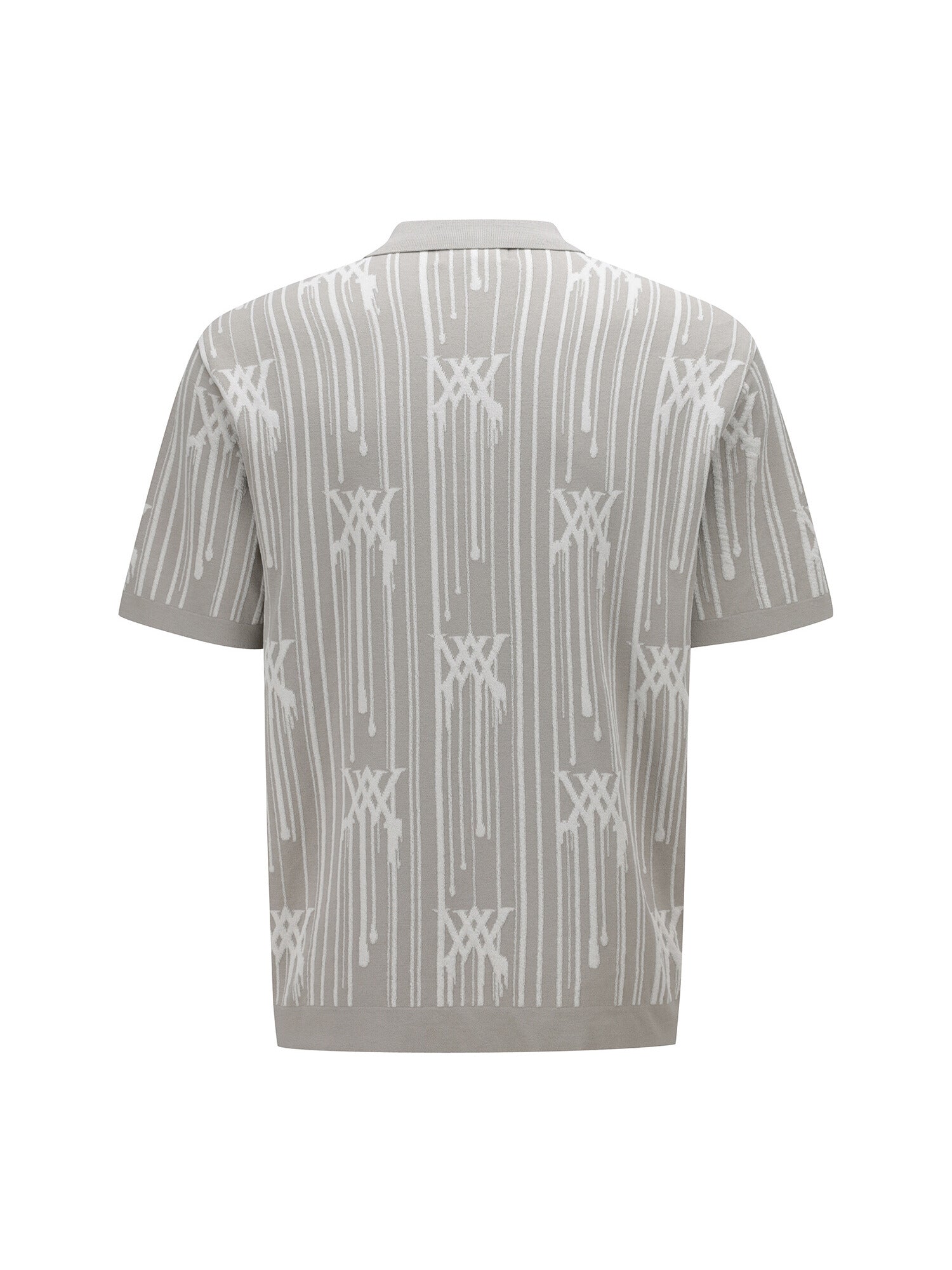 MEN RAIN LOGO SHORT SLEEVE SWEATER