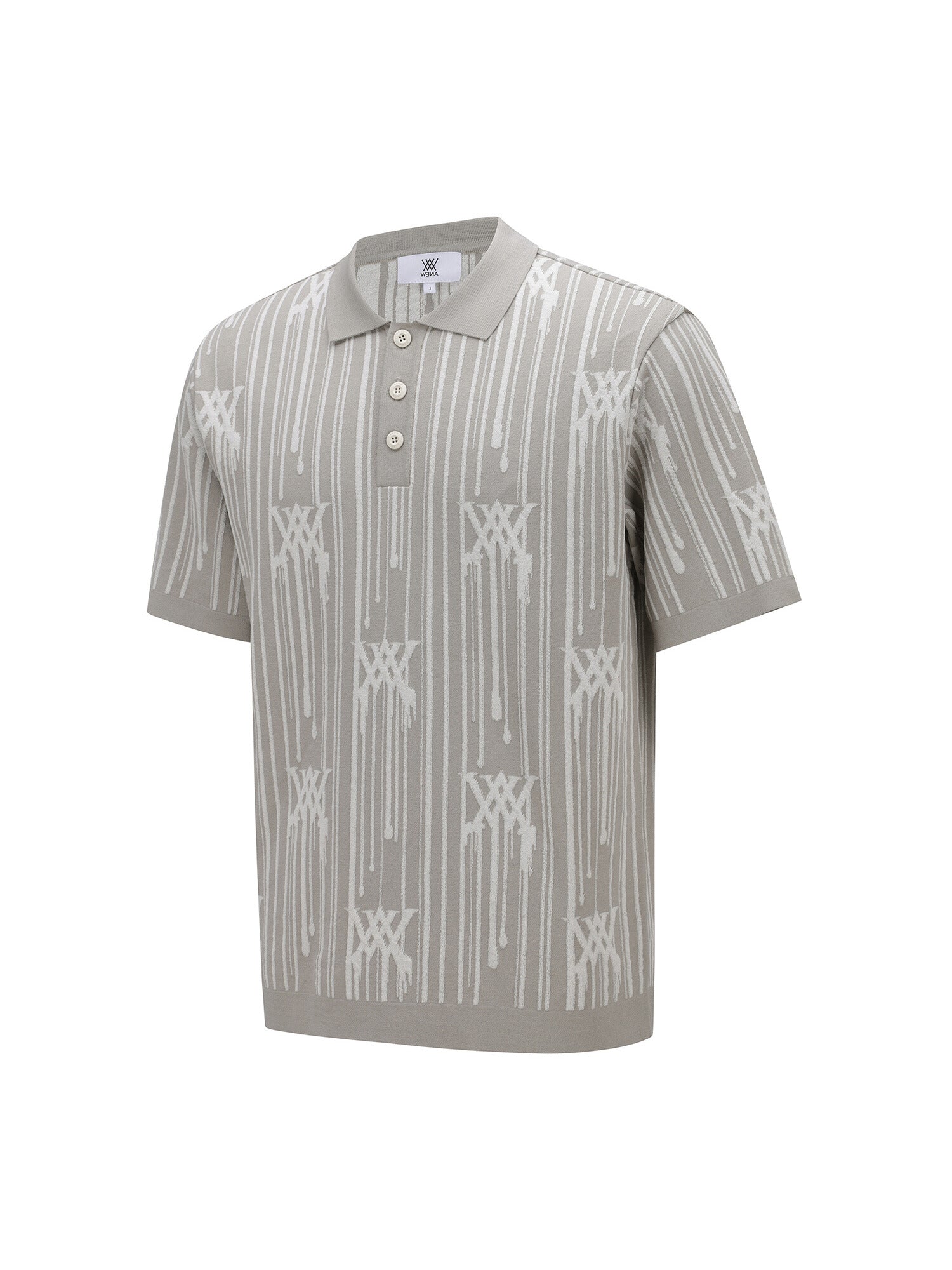 MEN RAIN LOGO SHORT SLEEVE SWEATER
