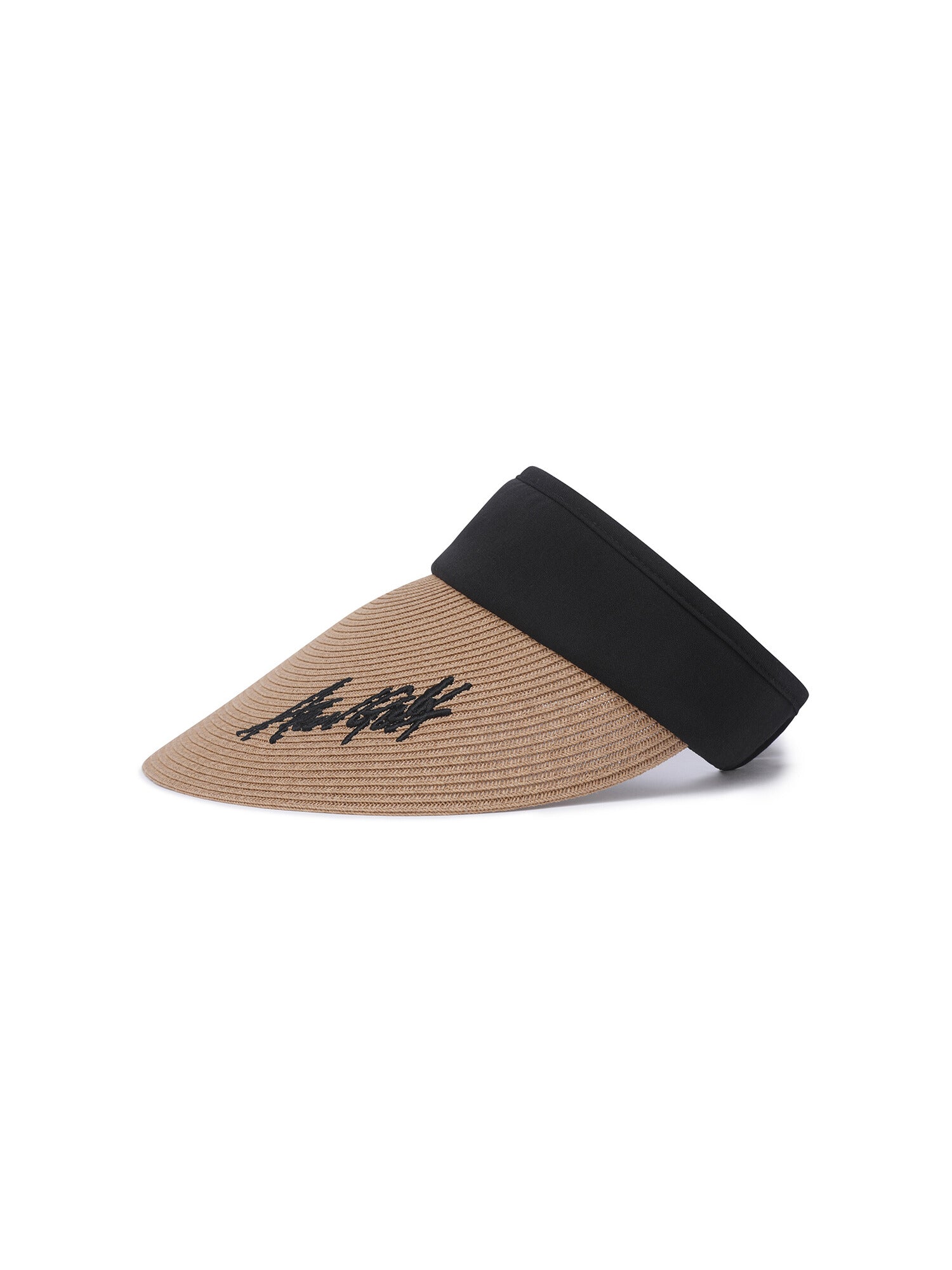 WOMEN RAFFIA HIGH CROWN VISOR