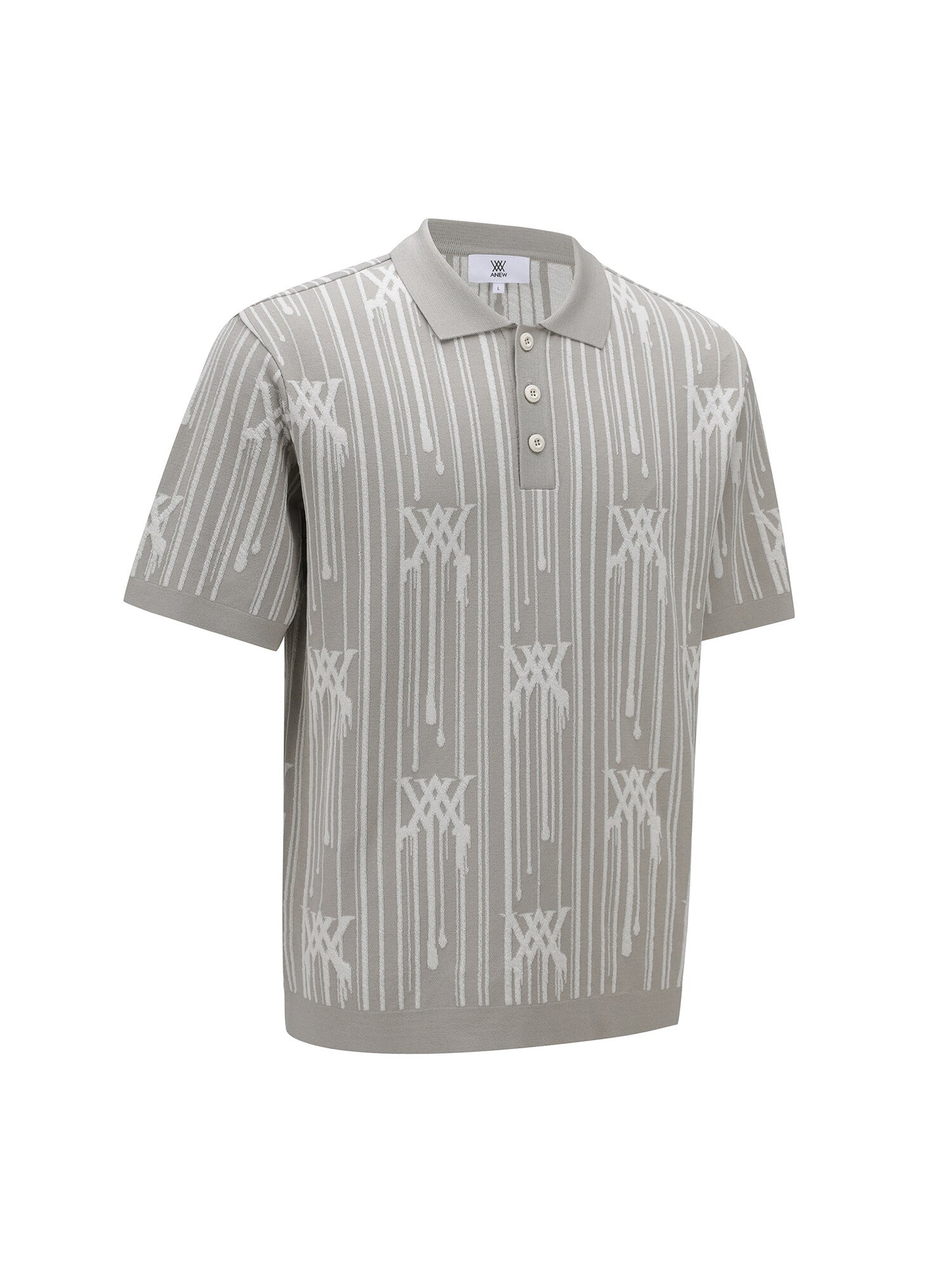 MEN RAIN LOGO SHORT SLEEVE SWEATER