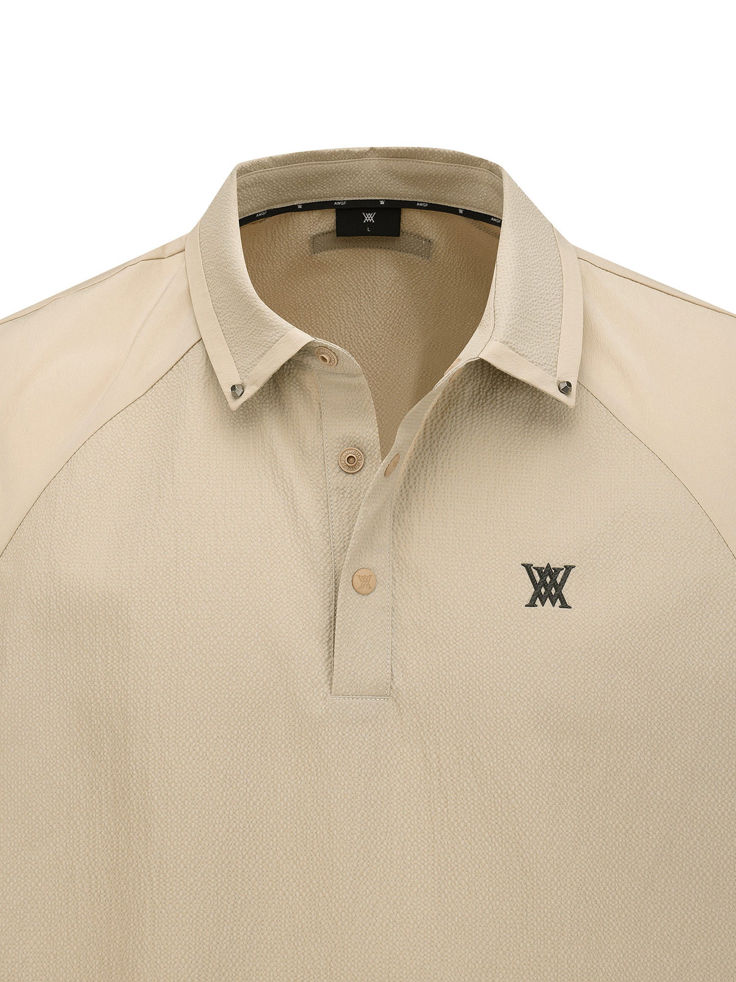 ☆ANEW GOLF☆ アニューロゴポイントポロシャツ MEN BACK LOGO POINT T-SHIRT