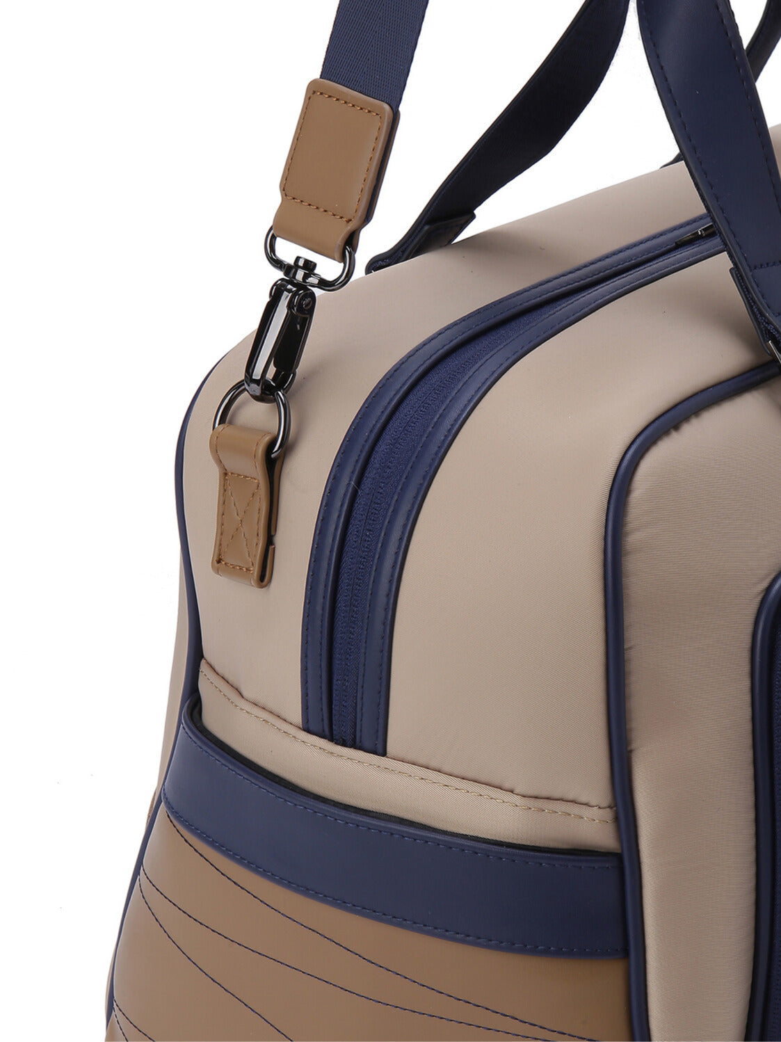 DOUBLE LOGO BOSTON BAG