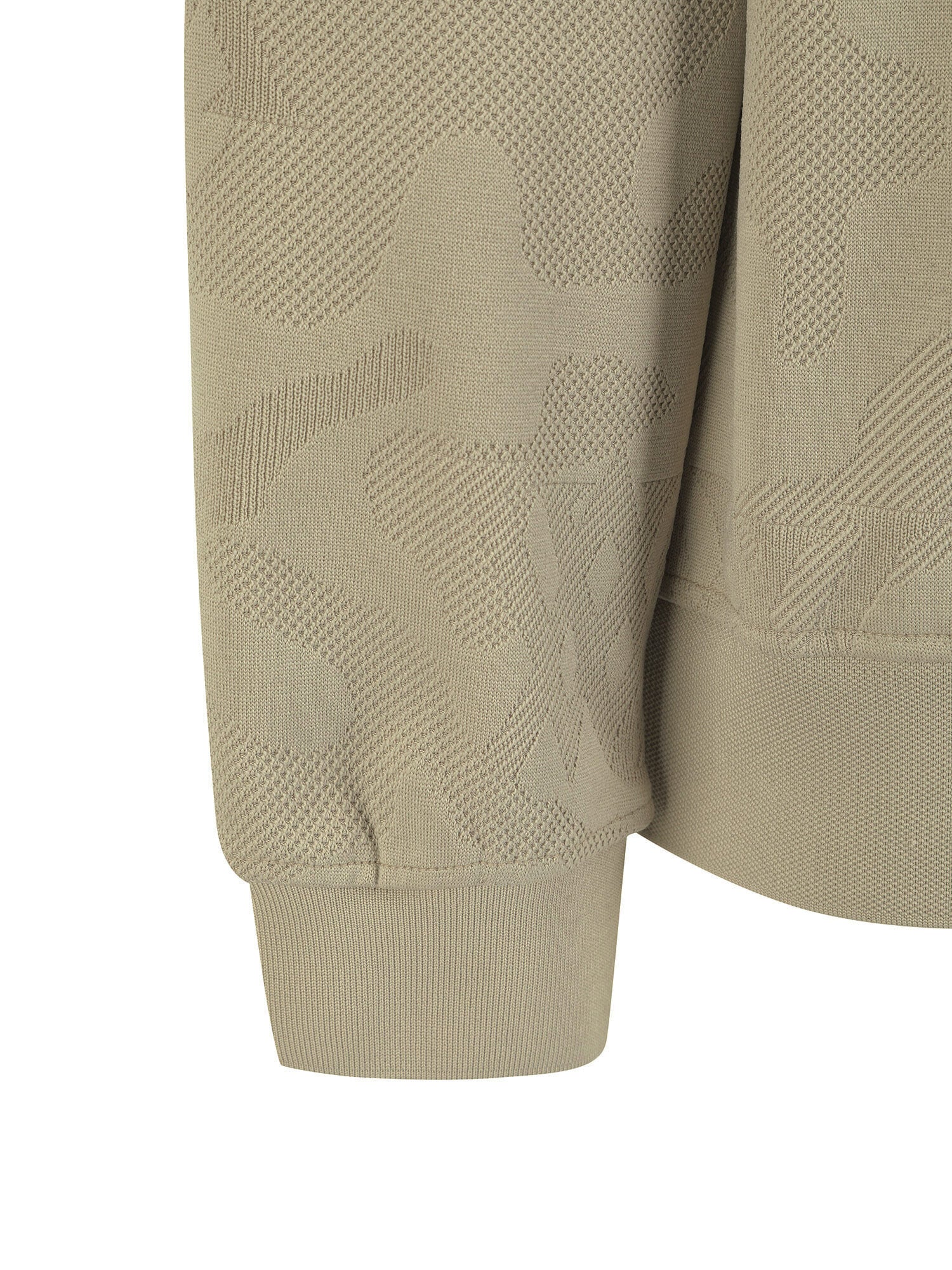 MEN CAMO JACQUARD SWEATSHIRT