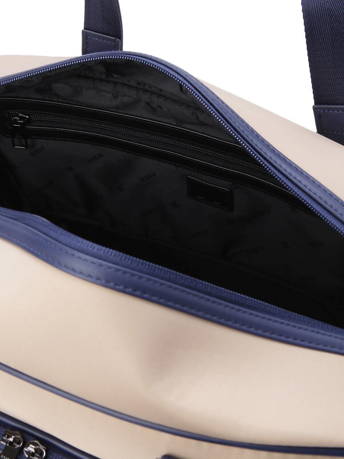 DOUBLE LOGO BOSTON BAG