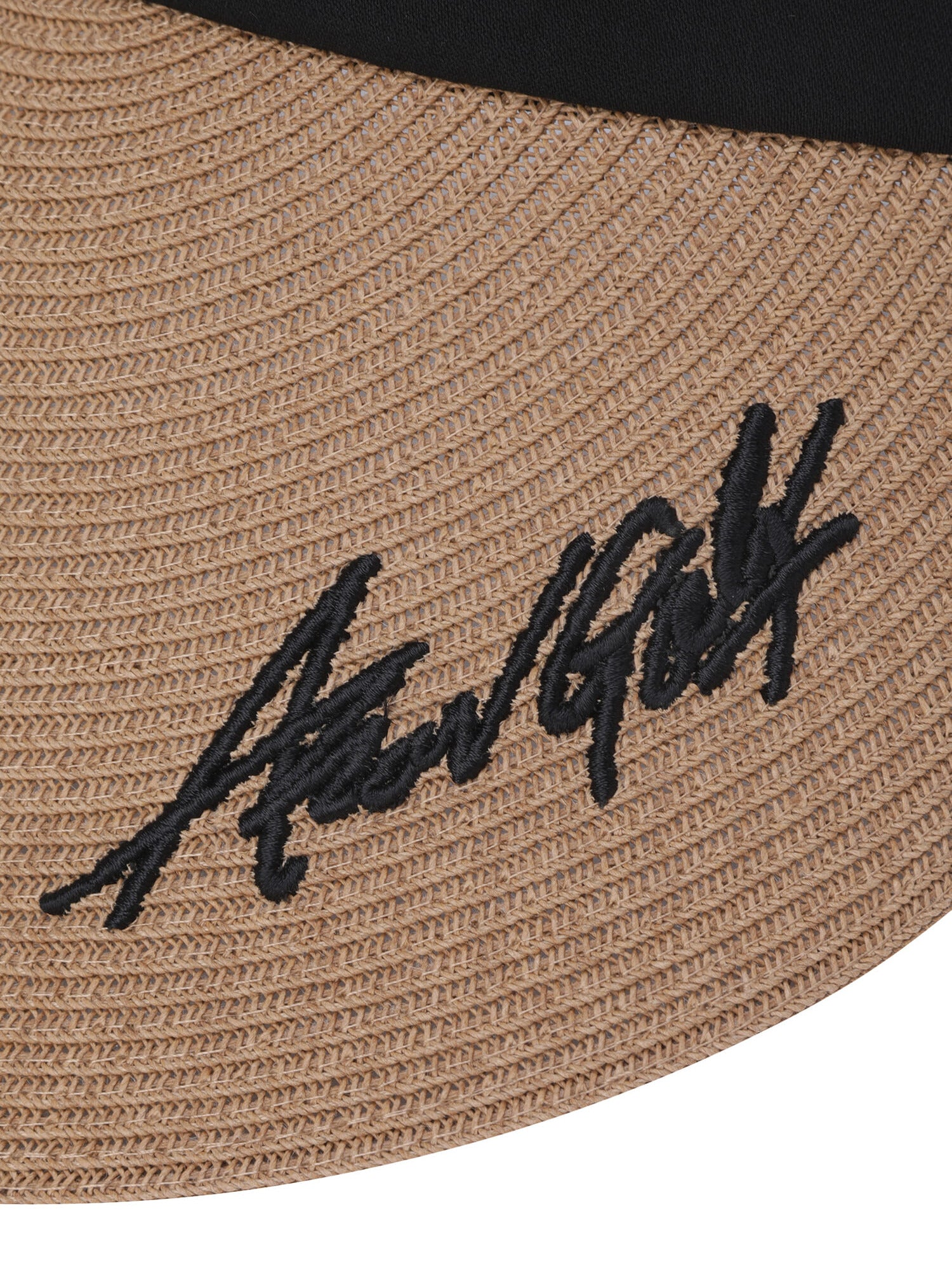 WOMEN RAFFIA HIGH CROWN VISOR