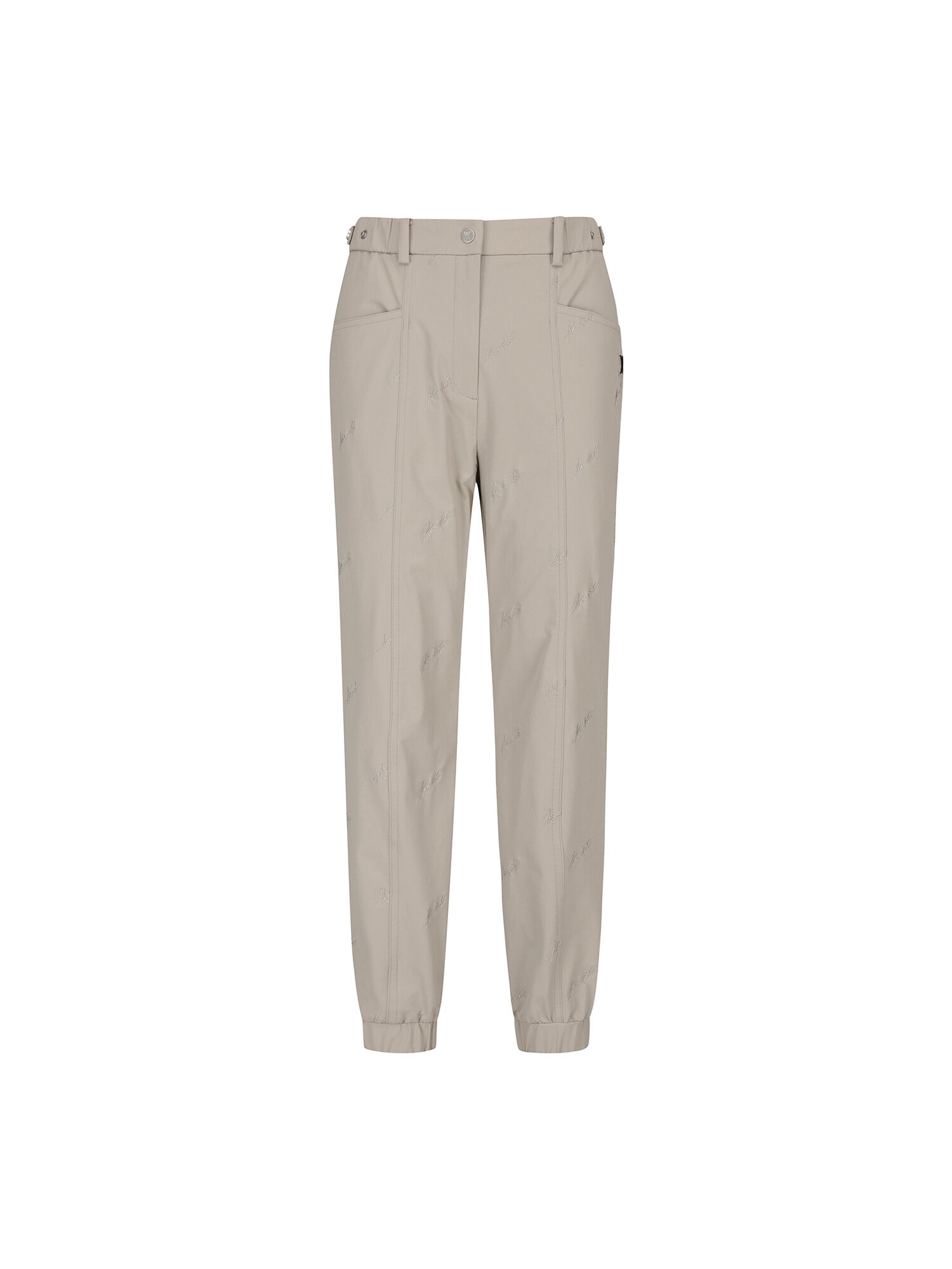 WOMEN LOGO EMBROIDERY POINT JOGGER L/PT