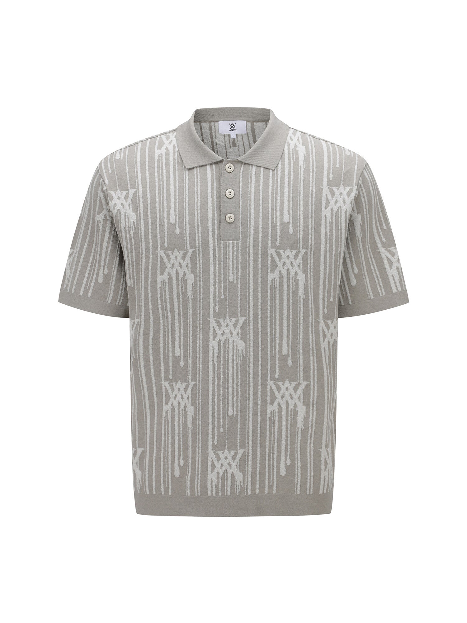 MEN RAIN LOGO SHORT SLEEVE SWEATER