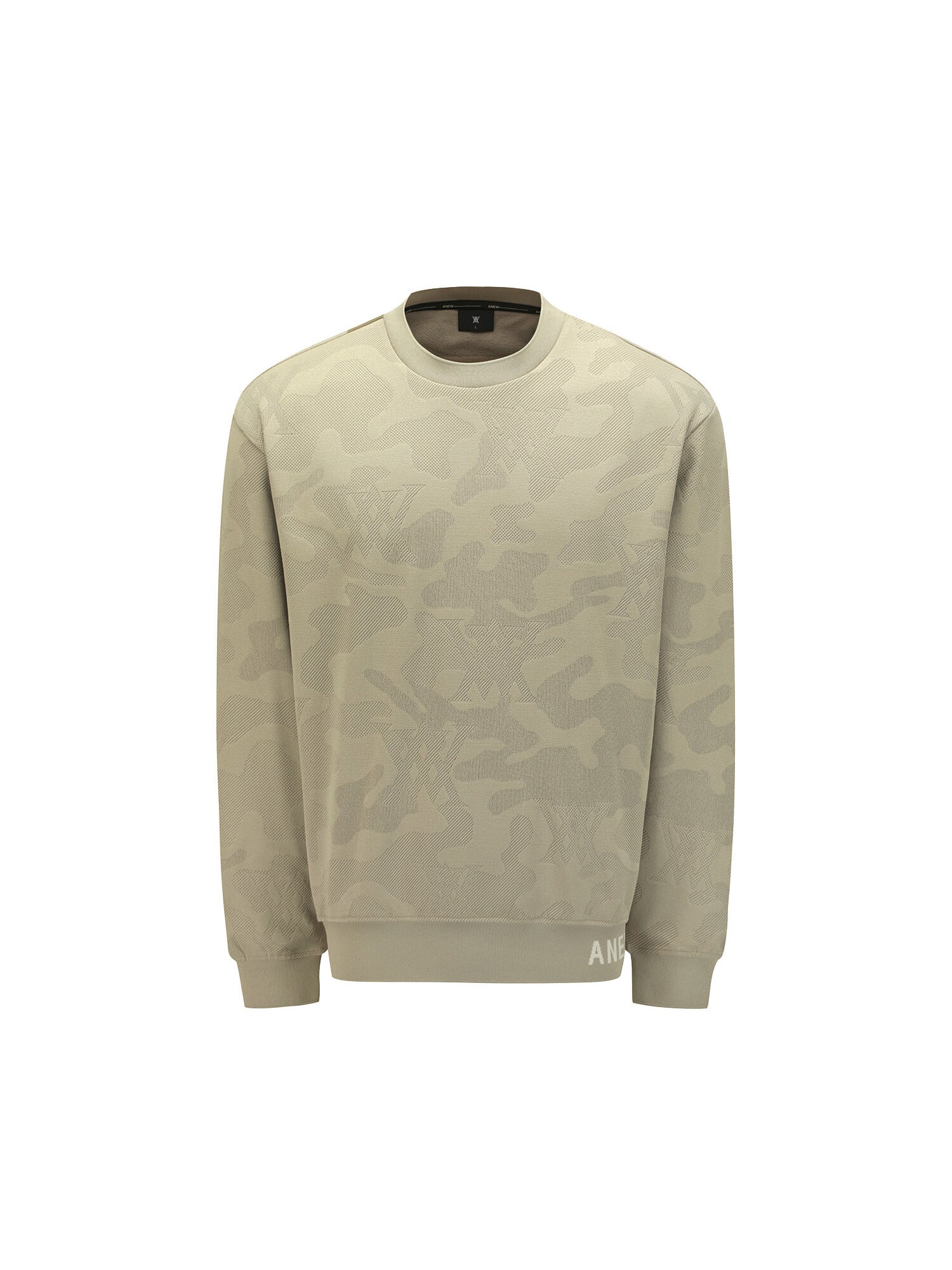 MEN CAMO JACQUARD SWEATSHIRT