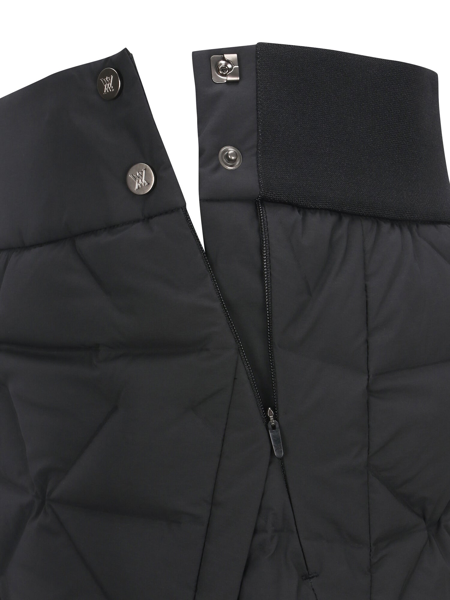 【WOMENS】#QUILTING ADJUSTABLE SKIRT WOMEN QUILTING PONIT TUBE DOWN SQ