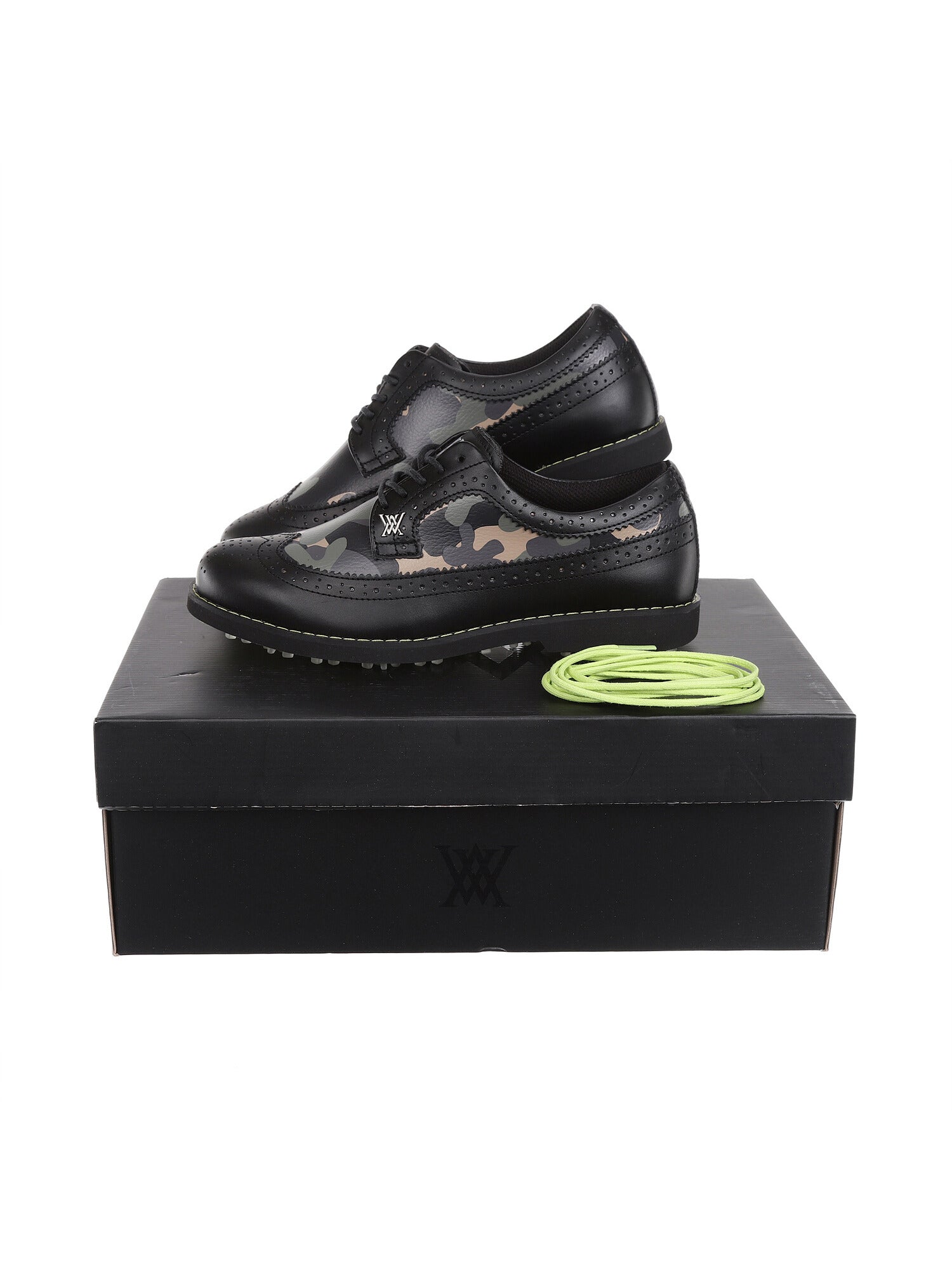 WOMEN Camo Wing Tip Brogue Shoes