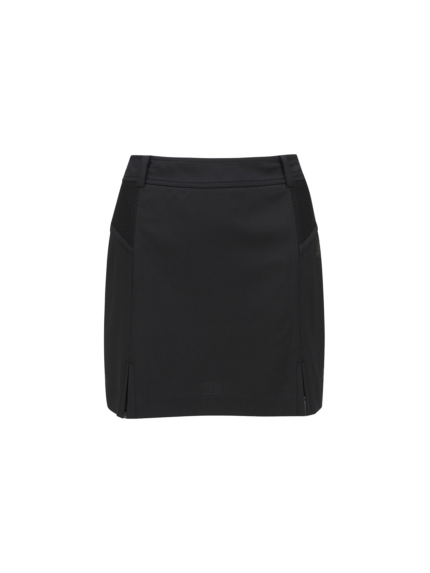 WOMEN SM BLACK FINISH H LINE SKIRT