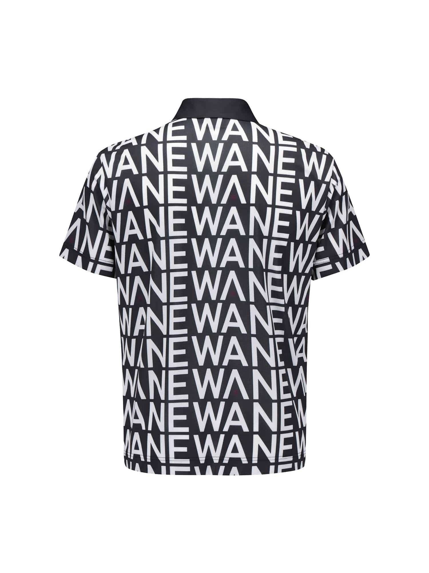 MEN SM LOGO PATTERN SHORT T-SHIRT