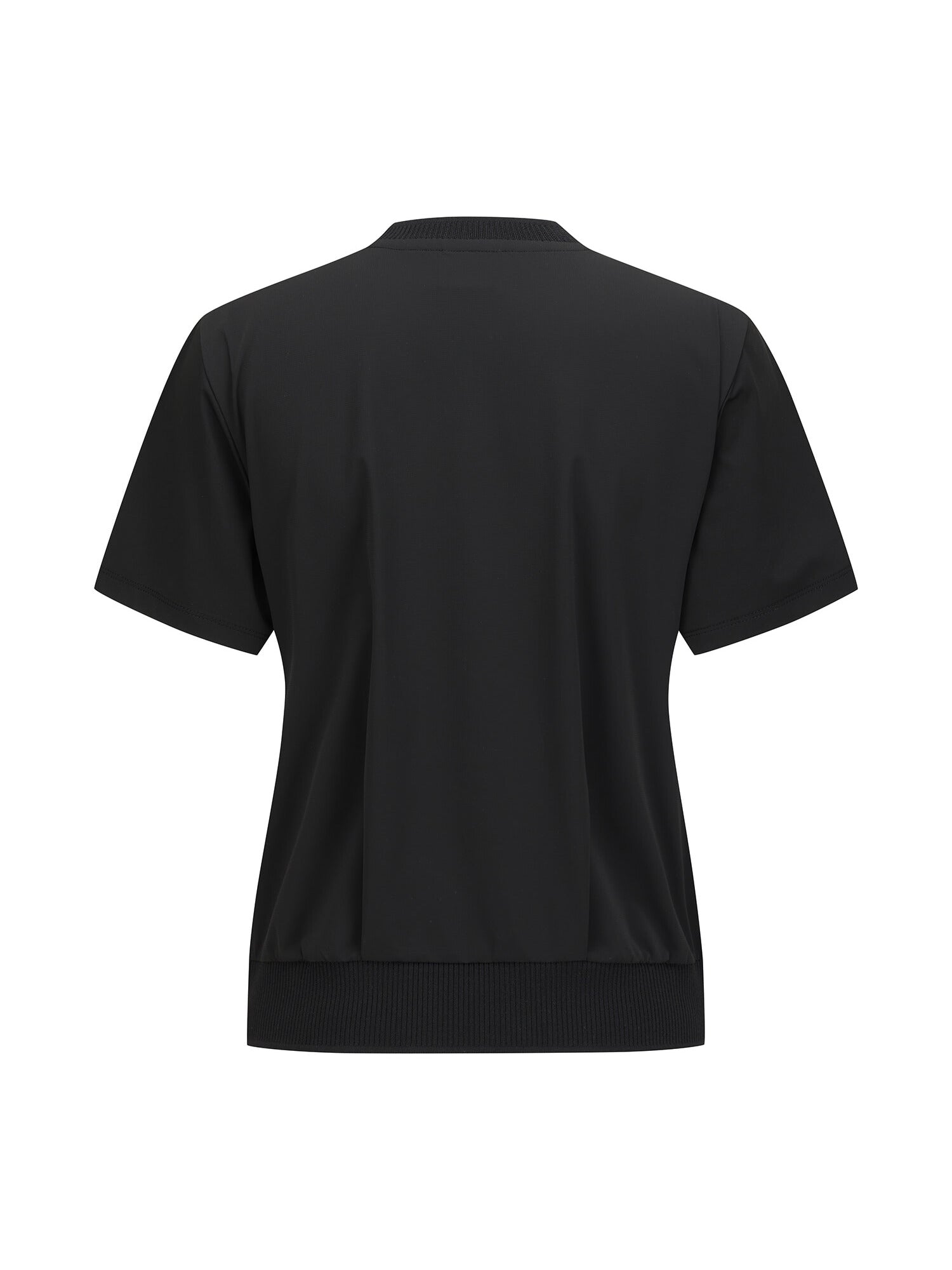 WOMEN FA HYBRID ROUND SHORT T-SHIRT
