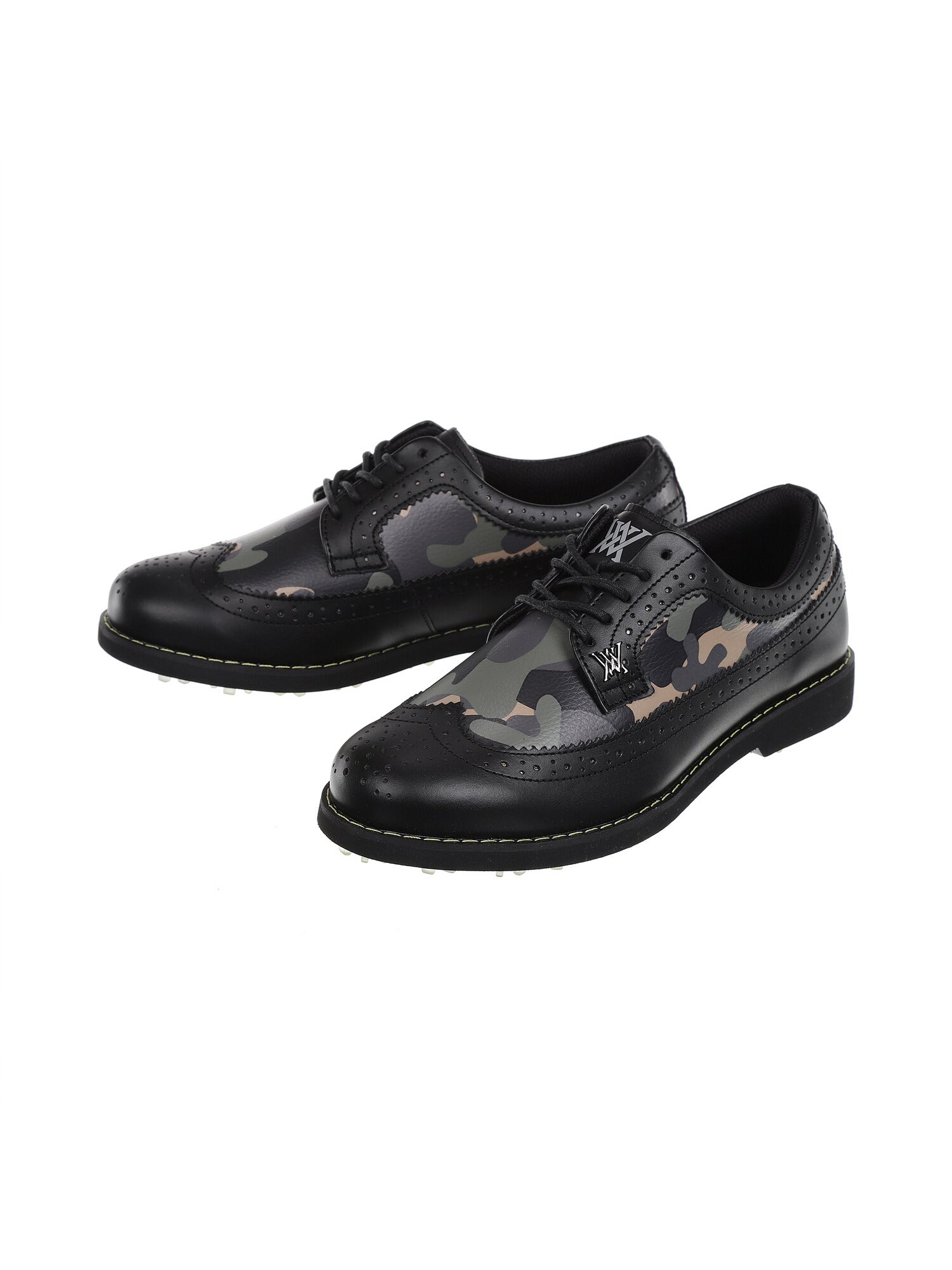 WOMEN Camo Wing Tip Brogue Shoes