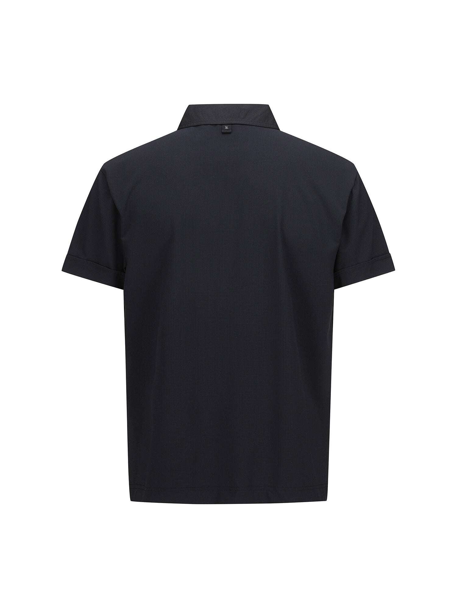 MEN WOOVEN PACTCH POINT SHORT T-SHIRT
