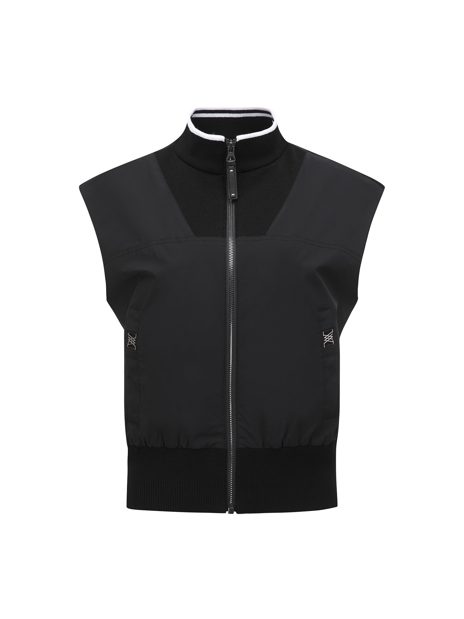 WOMEN SP HYBRID KNIT VEST