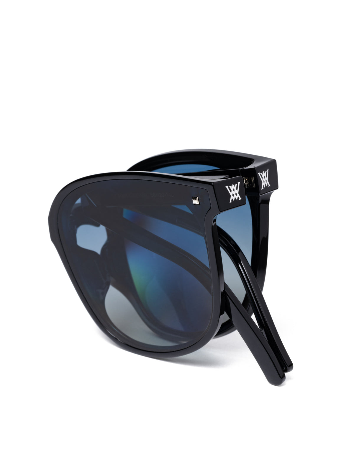ANEW GOLF × PREMIUM POLARIZED SUNGLASSES BLACK×BLUE