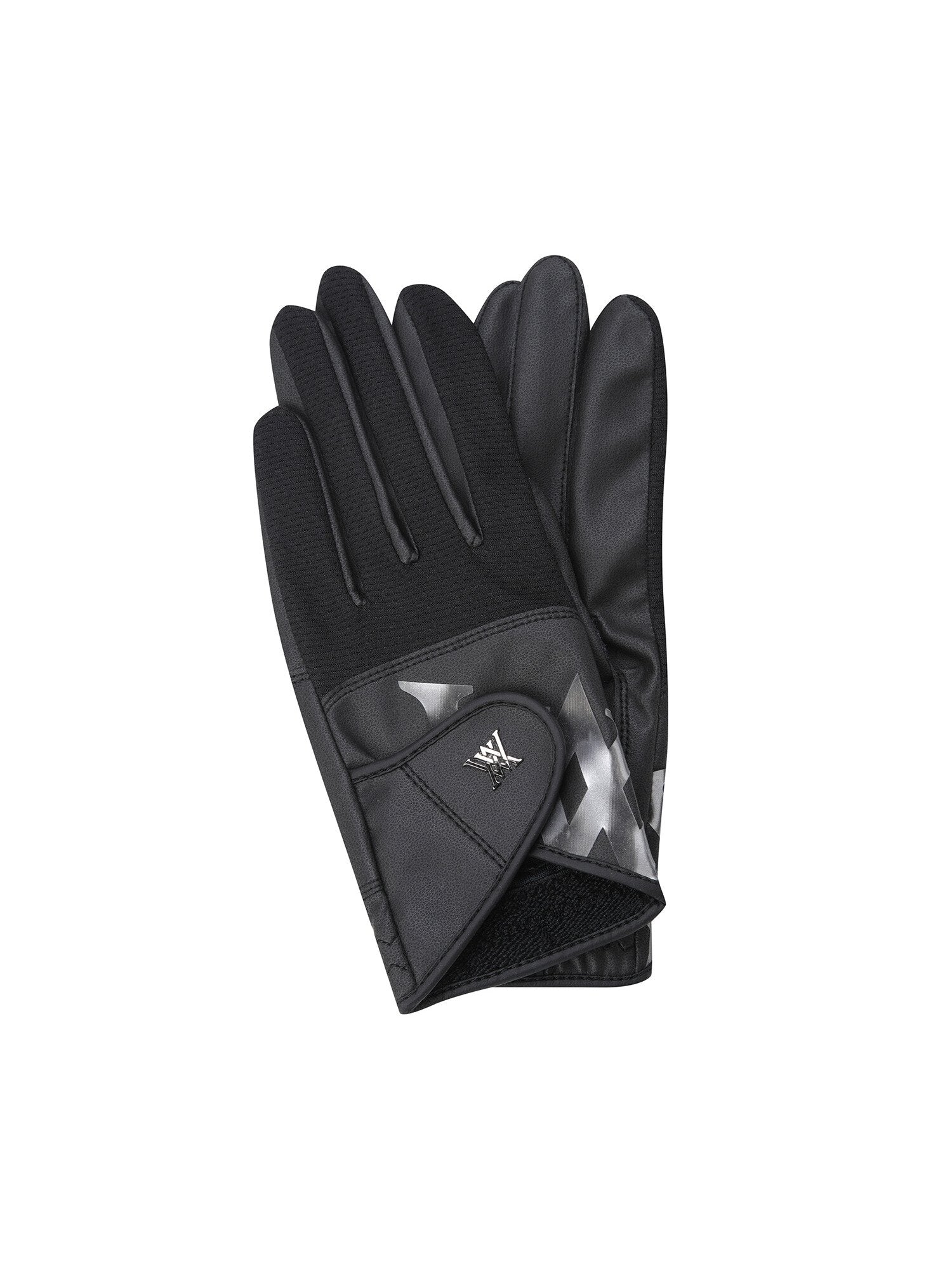 WOMEN PAIR MESH LOGO POINT GLOVE