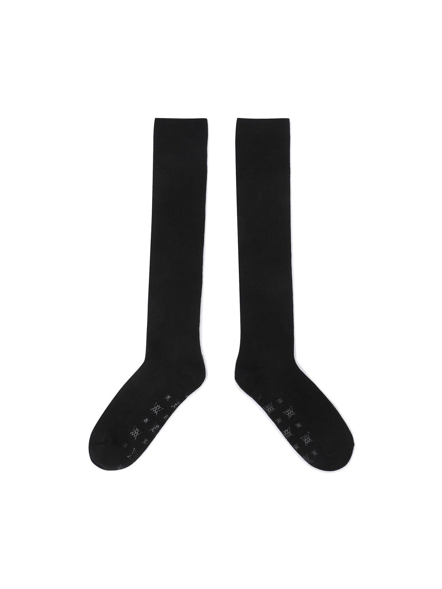 WOMEN LOGO POINT KNEE SOCKS
