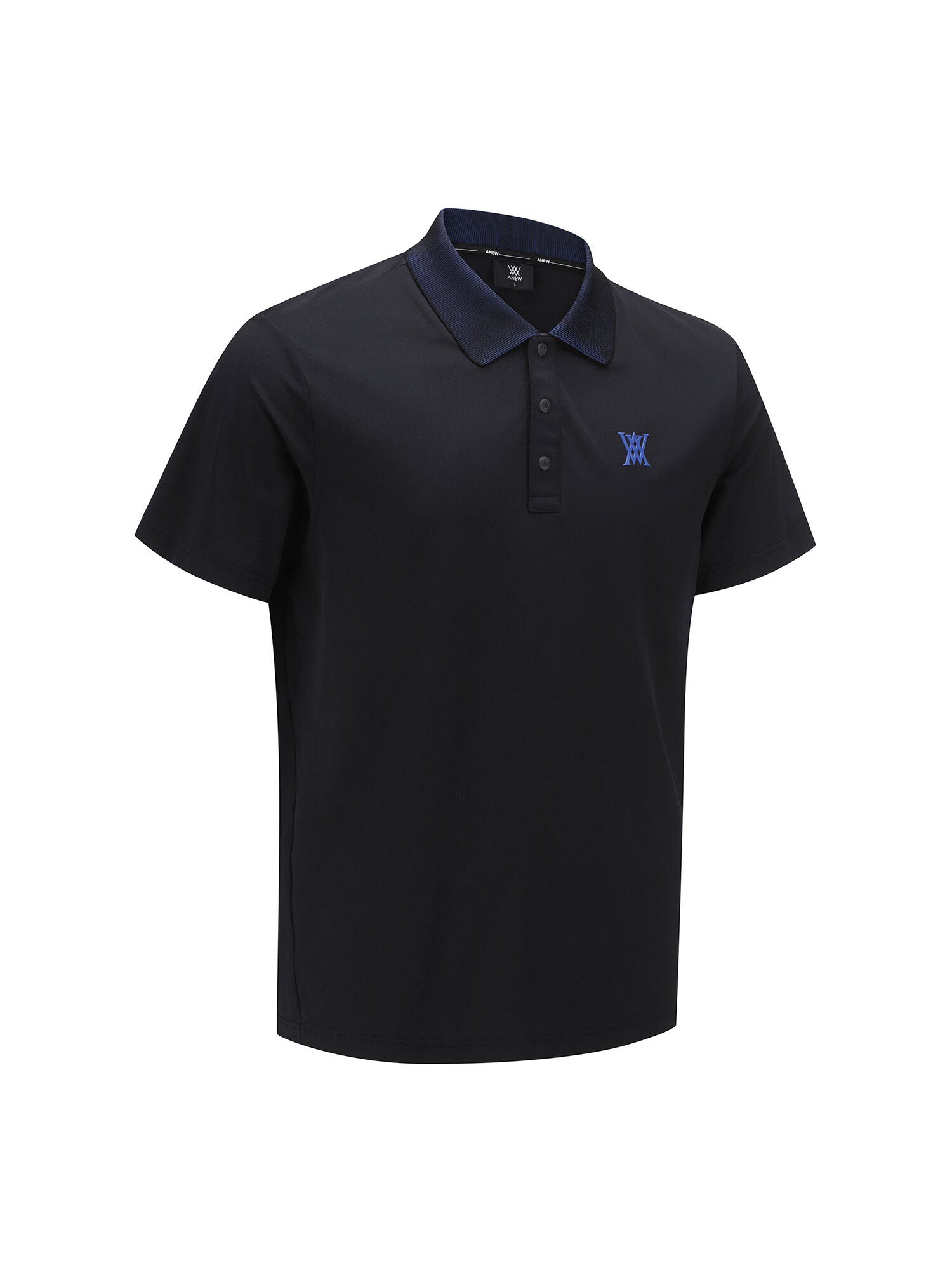 MEN COLLAR POINT SHORT T-SHIRT