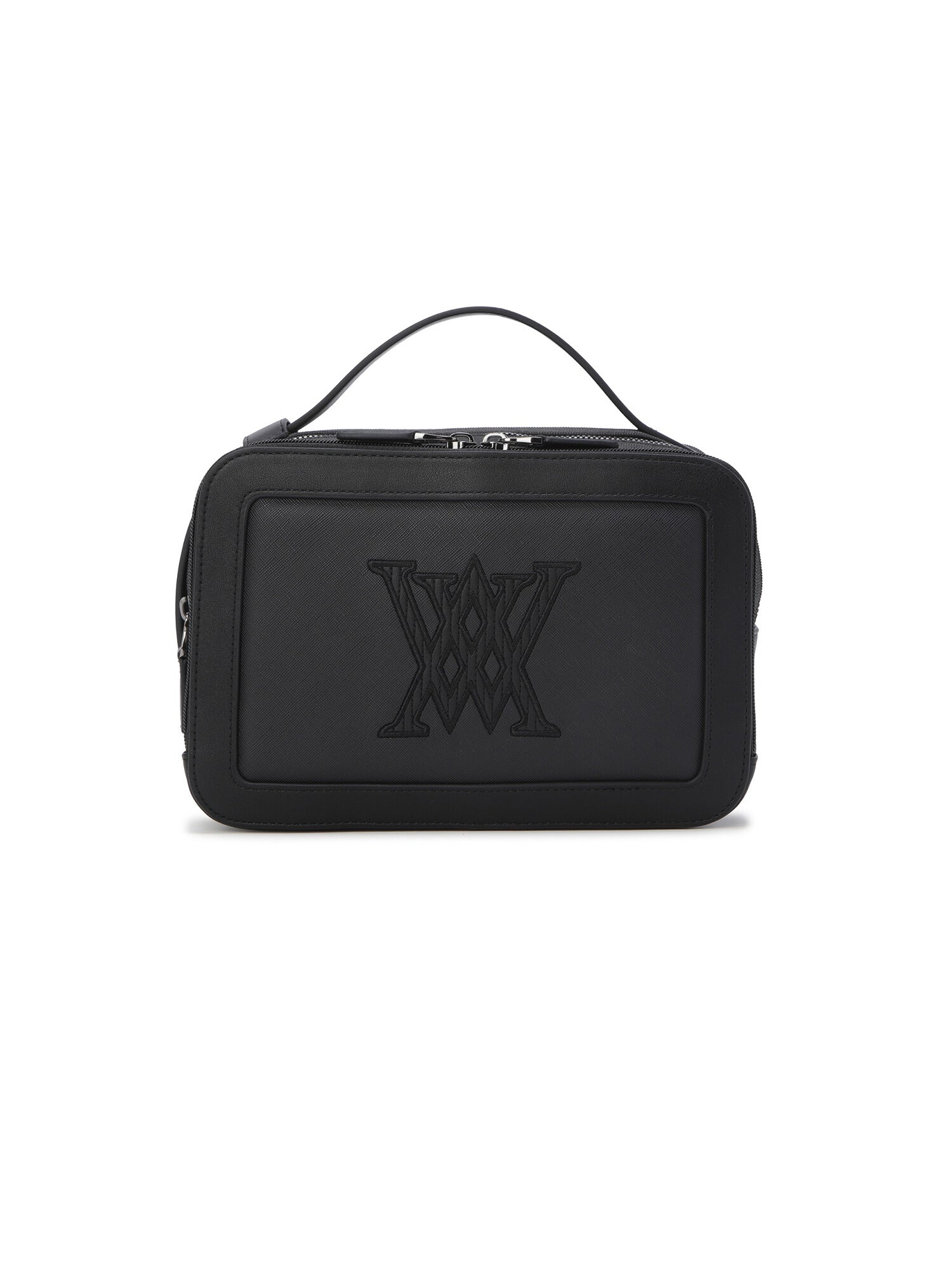 UNISEX SQUARE 3ZIP POUCH
