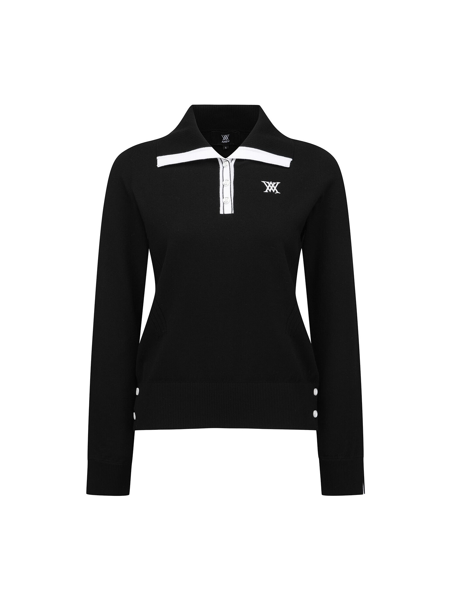 WOMEN SP COLLAR POINT SWEATER