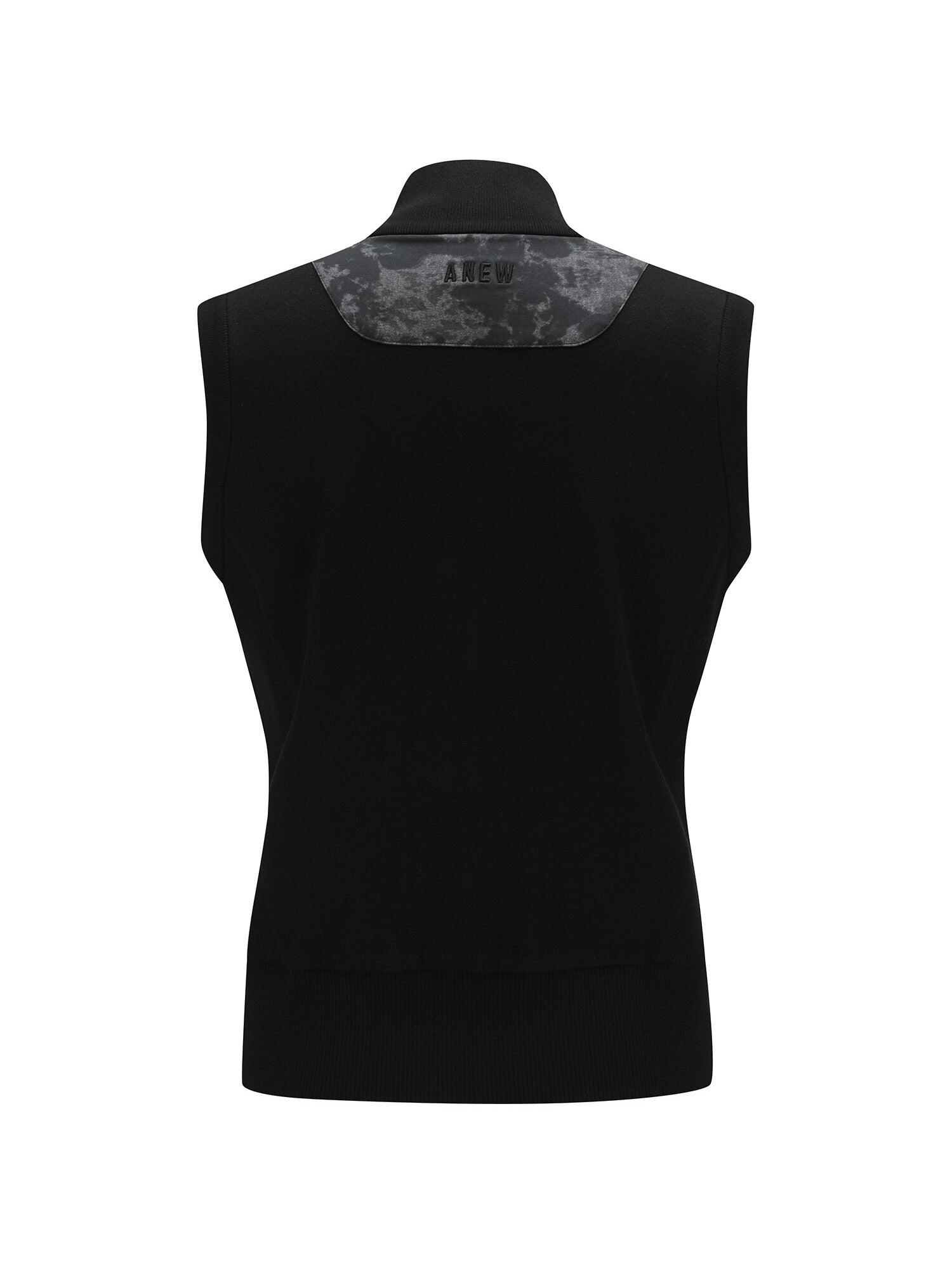 WOMEN SP PETTERN FULL ZIP KNIT VEST