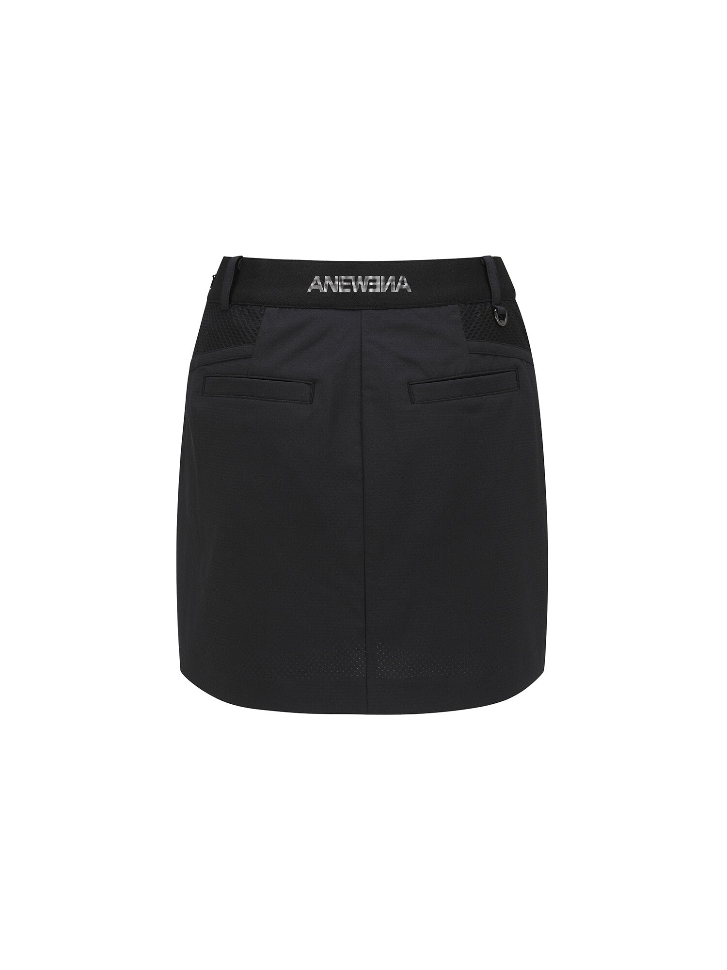 WOMEN SM BLACK FINISH H LINE SKIRT