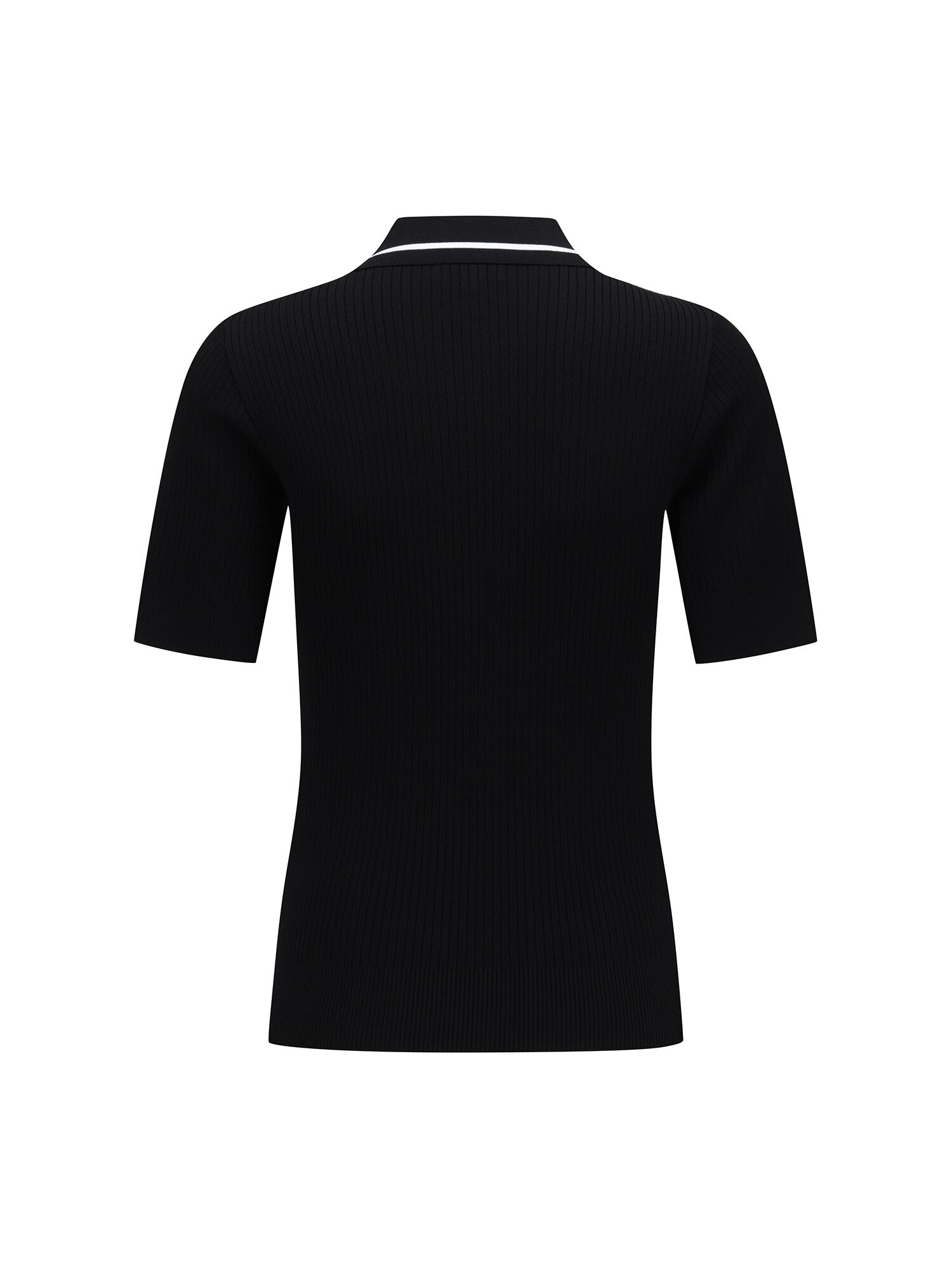 WOMEN SM STRIPE TEXTURE SHORT SLEEVE SWEATER
