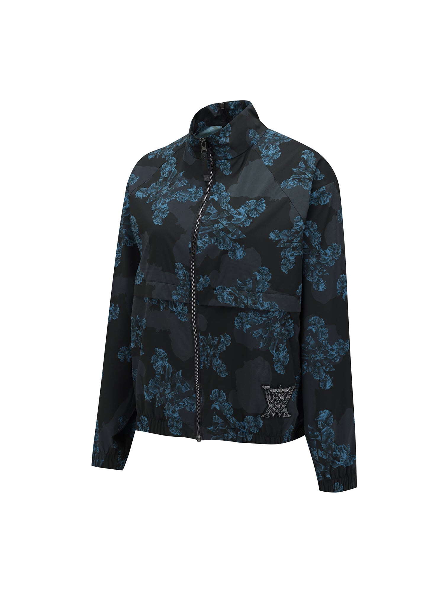 WOMEN FA FLOWER PATTERN ANORAK JACKET