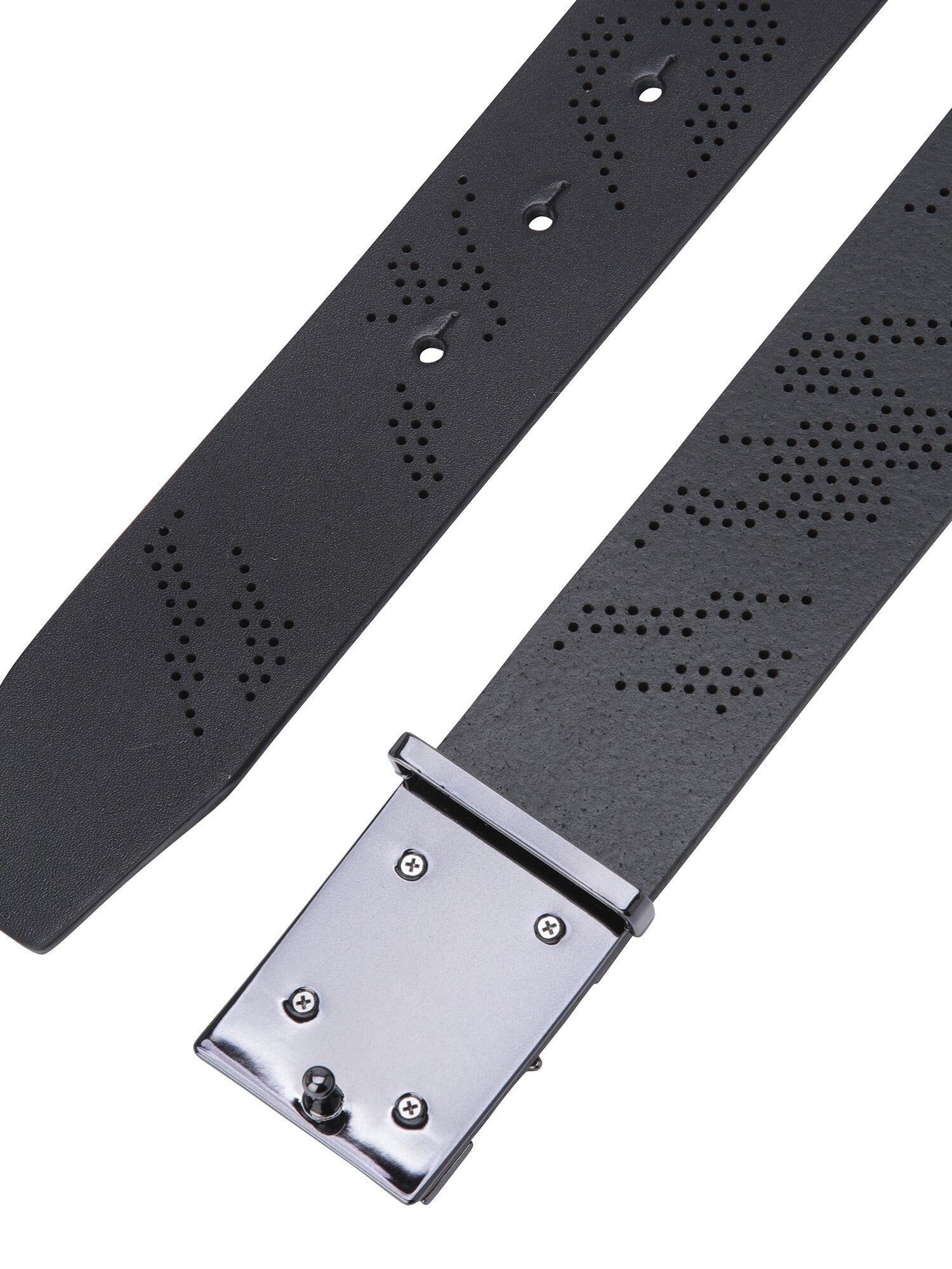 MEN CAMO PUNCHING PATTERN BELT