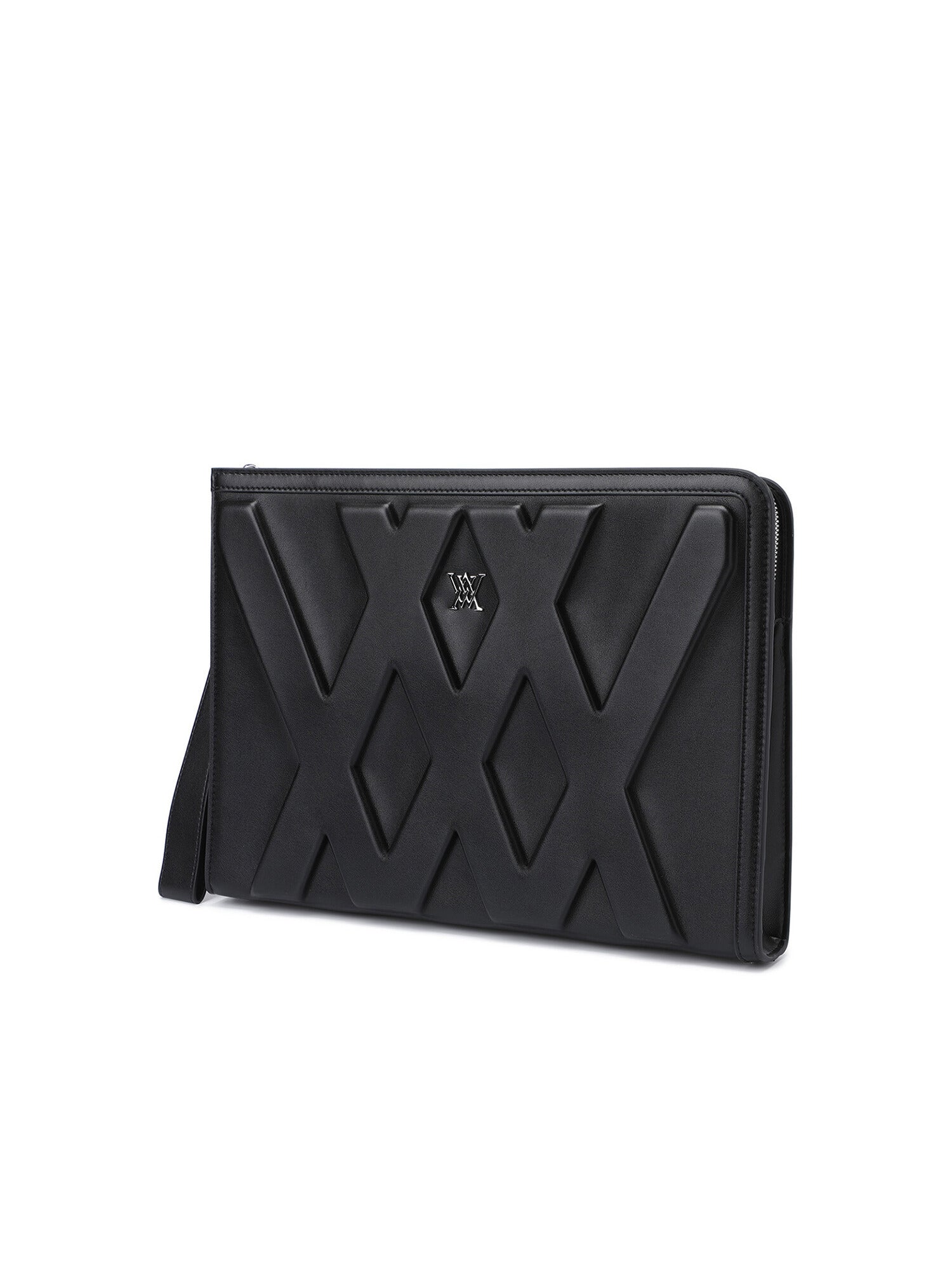 UNISEX LOGO INTAGLIO CLUTCH