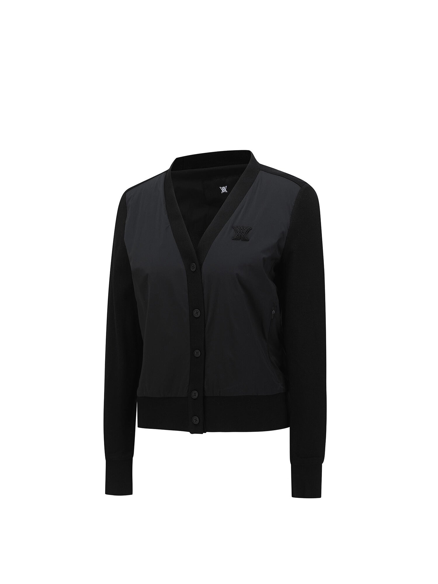 WOMEN LINE BLOCK BUTTON JACKET