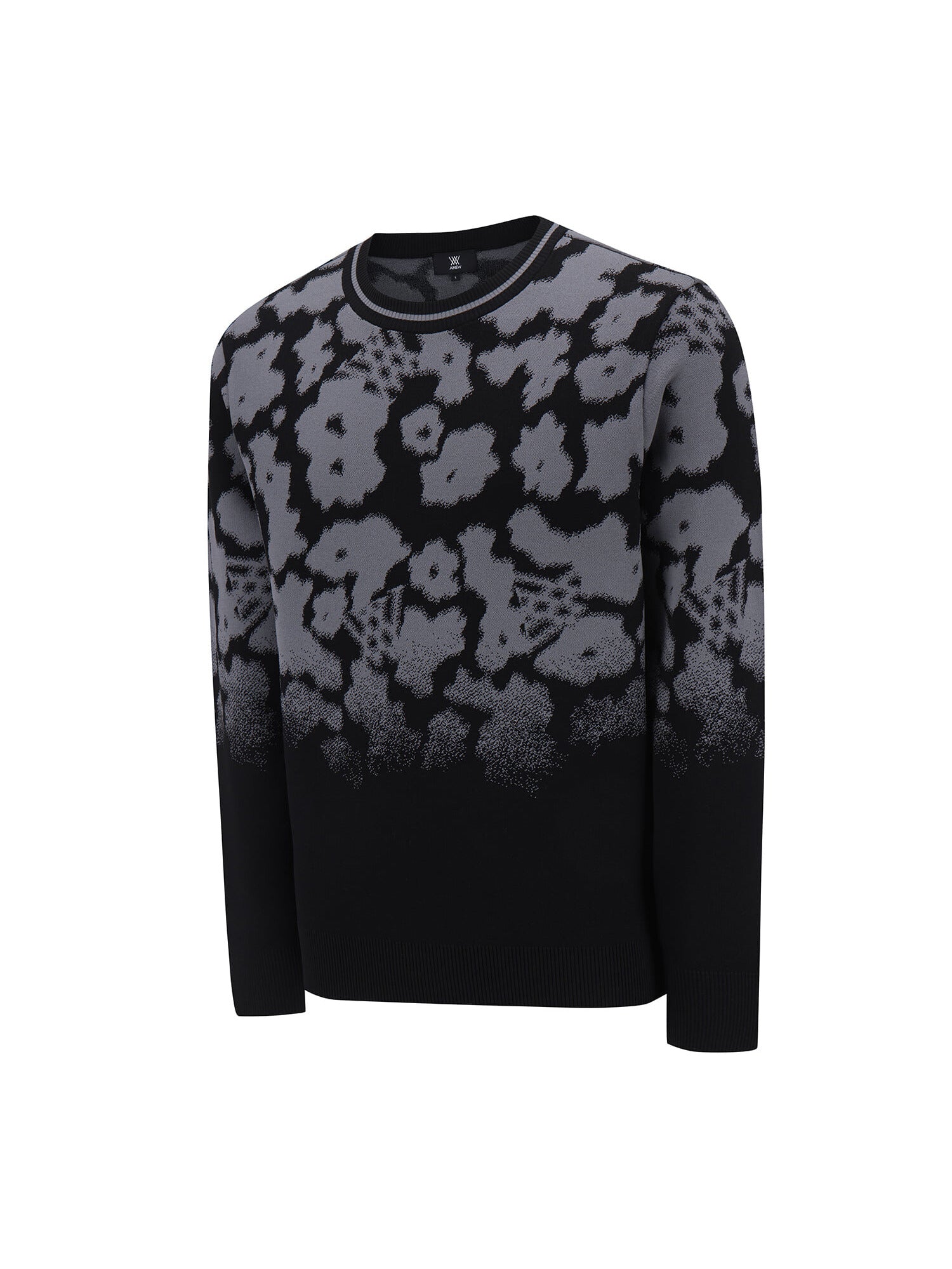 MEN FA FLOWER PATTERN SWEATER