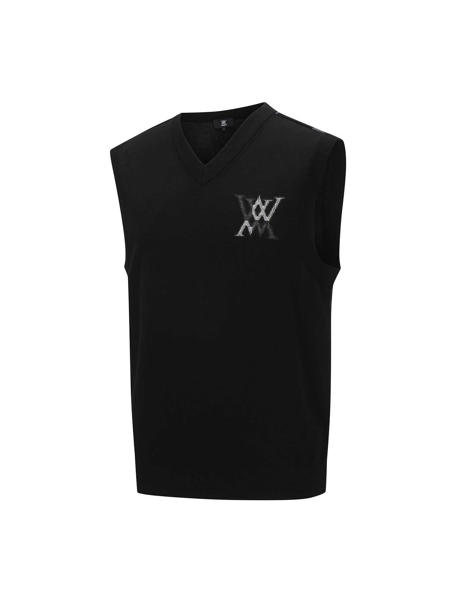 MEN CHECK BOARD V NECK VEST