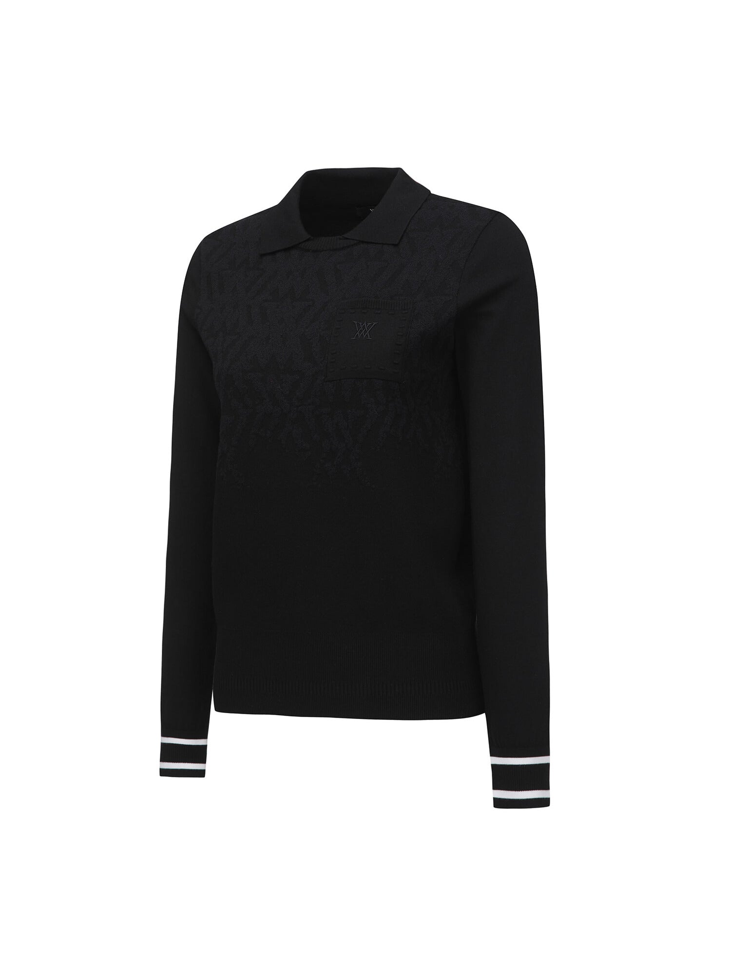 WOMEN FA LOGO PATTERN SWEATER