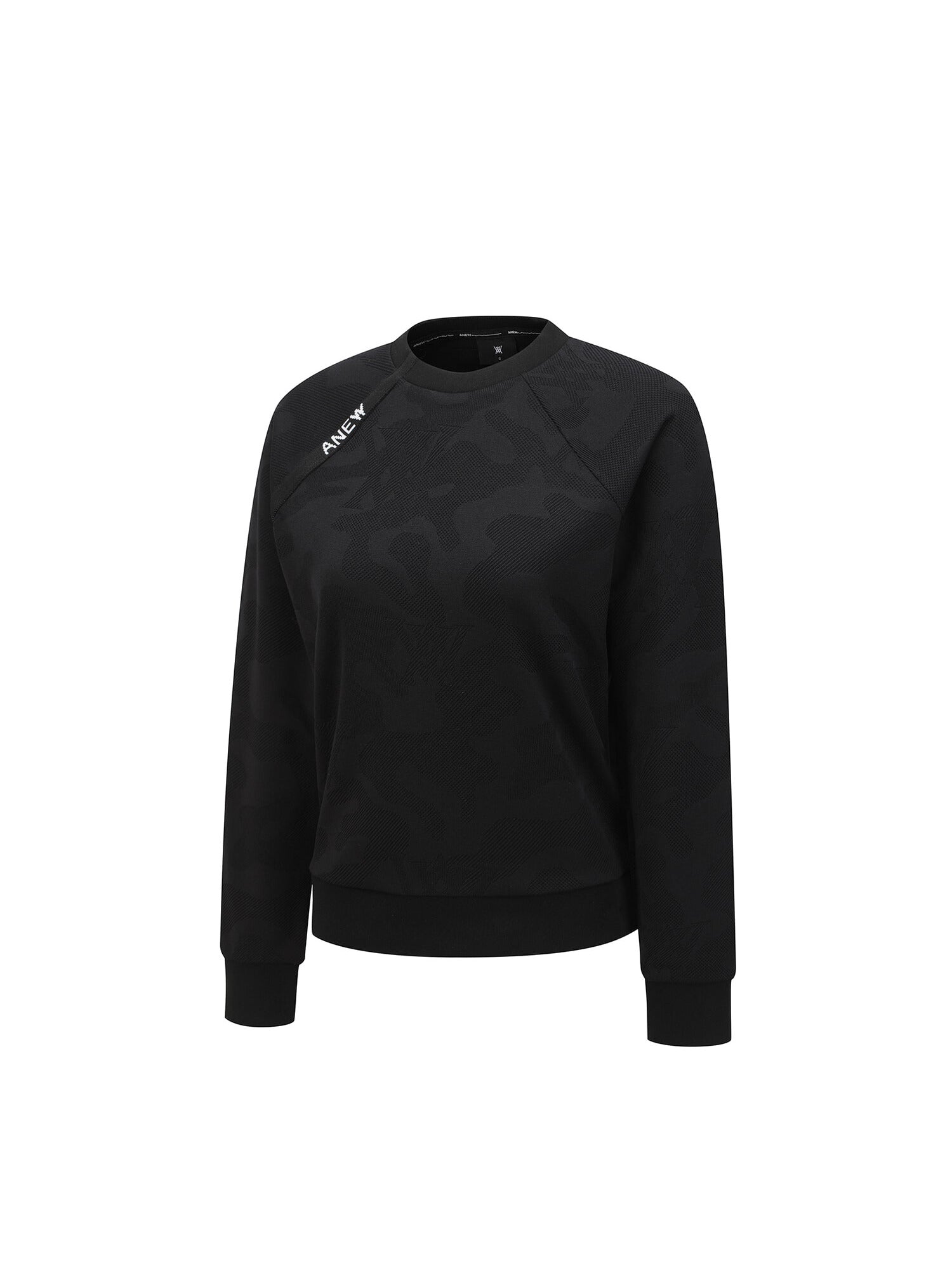 WOMEN SP CAMO JACQUARD SWEATSHIRT