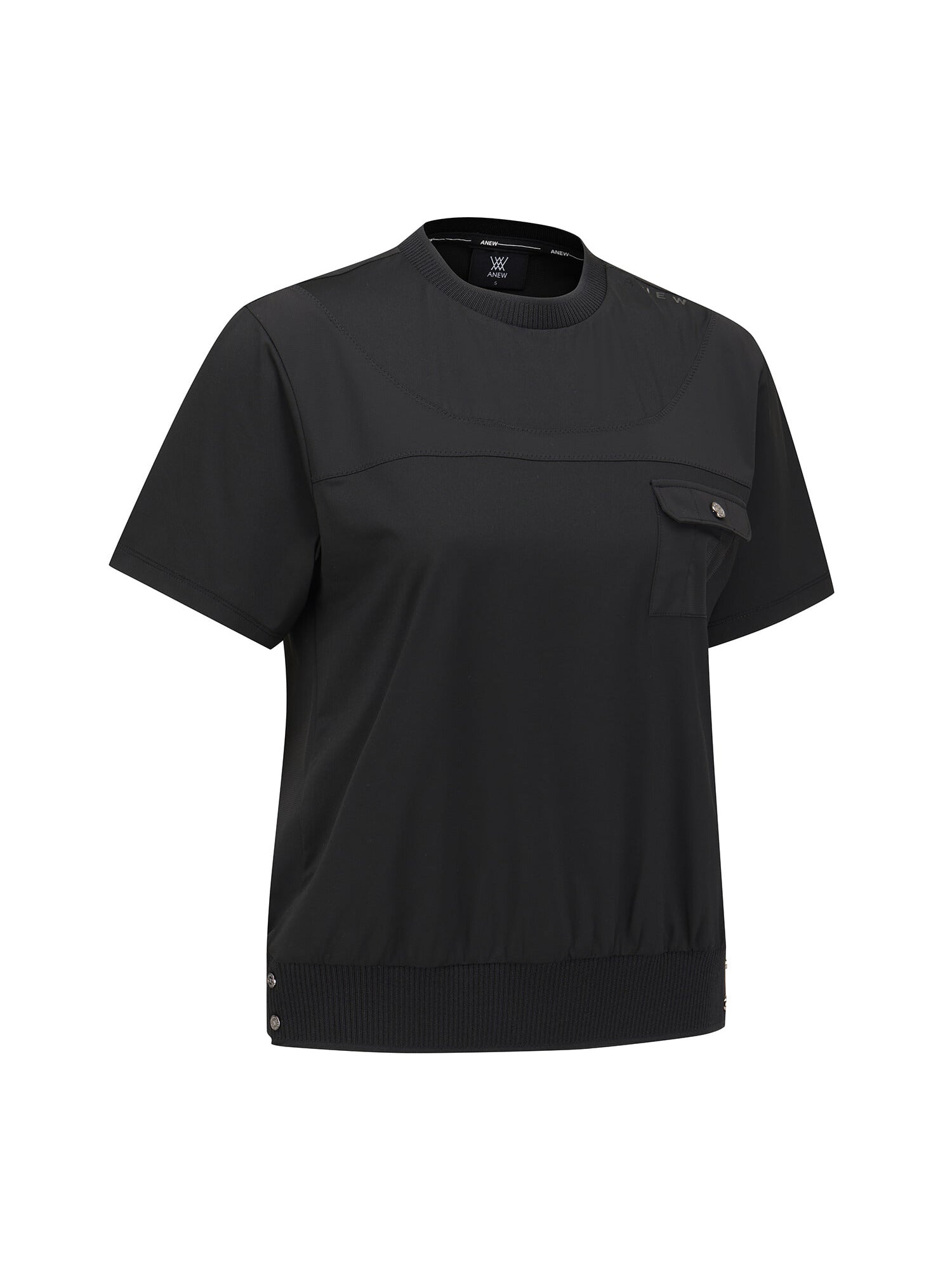 WOMEN FA HYBRID ROUND SHORT T-SHIRT