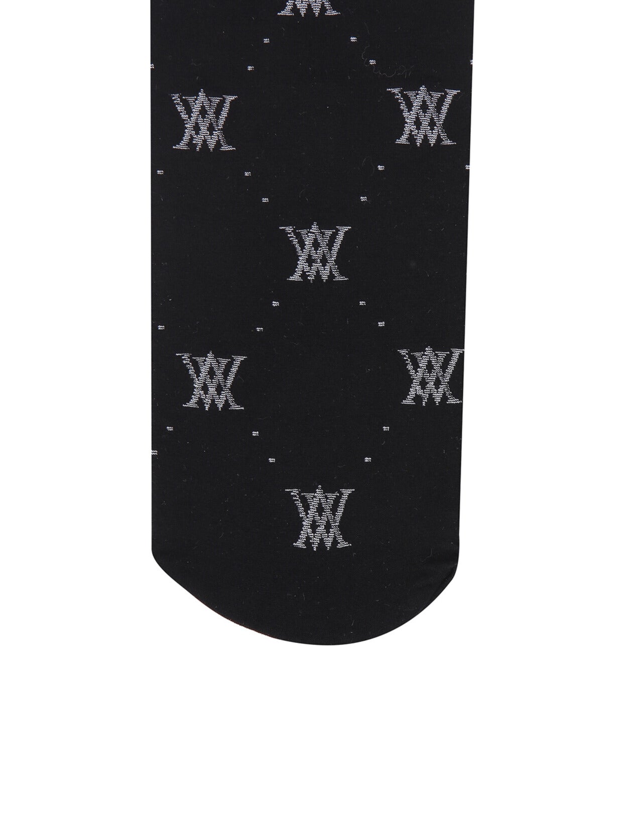 WOMEN MONOGRAM LOGO KNEE SOCKS