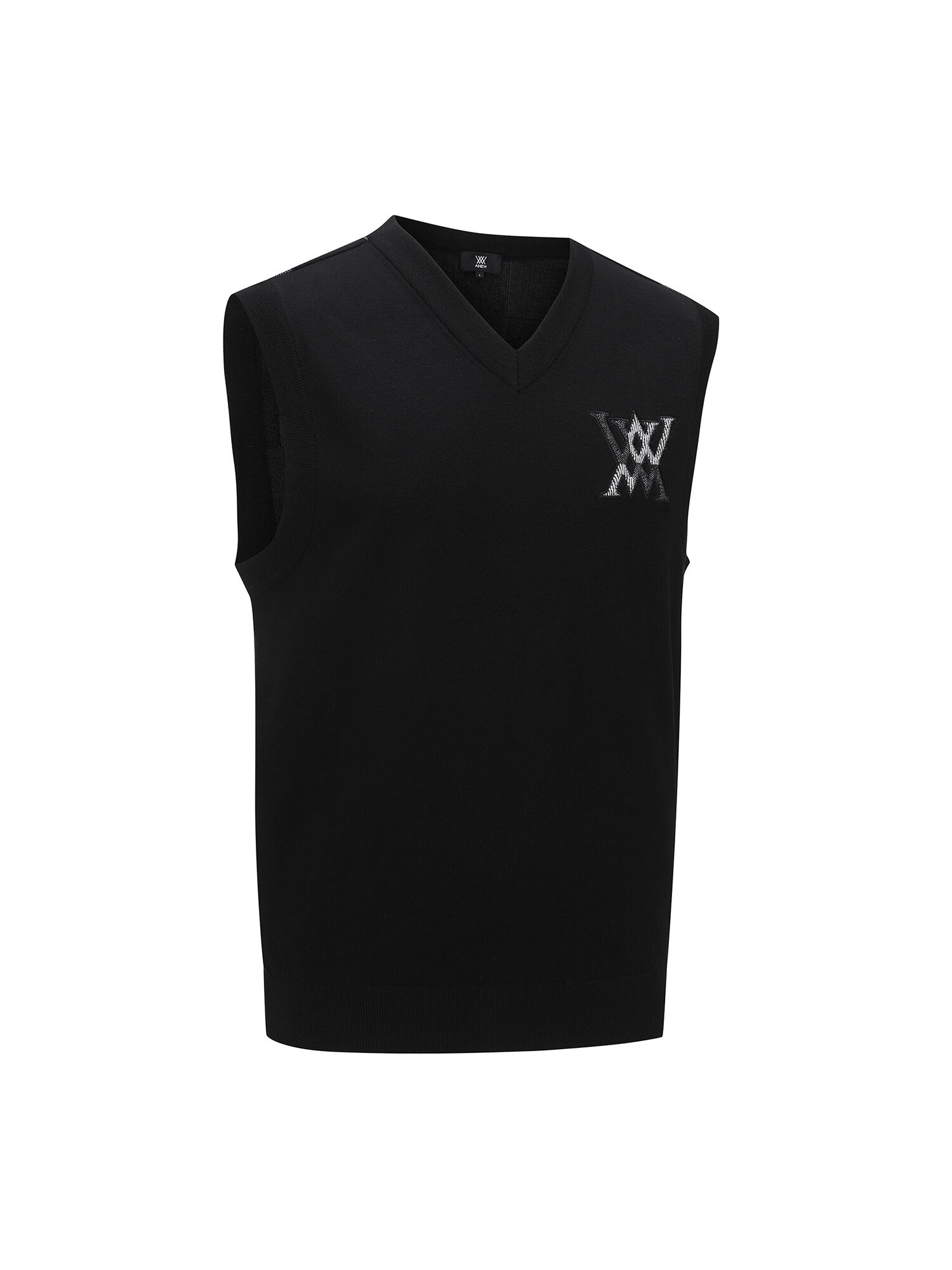 MEN CHECK BOARD V NECK VEST