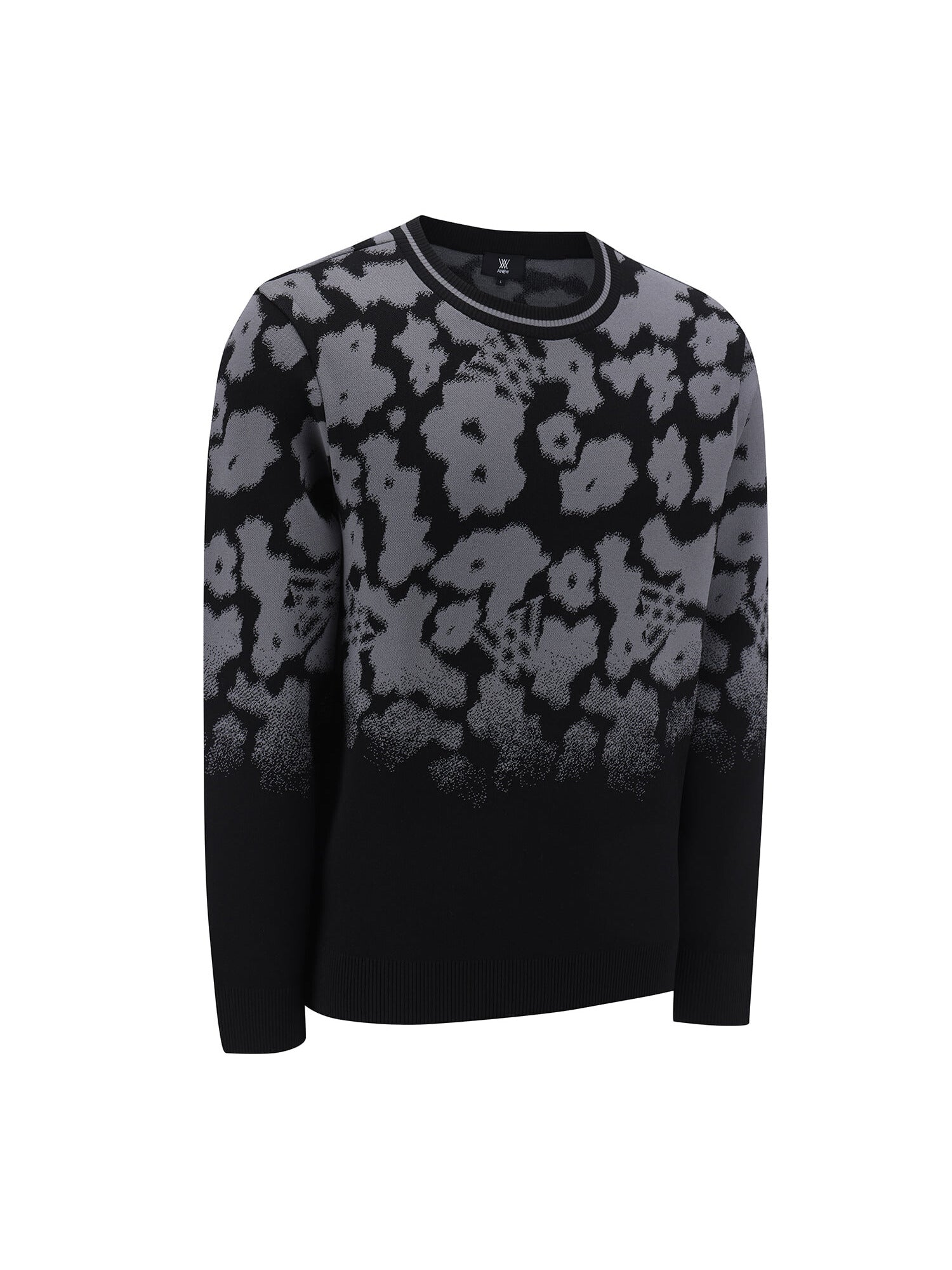 MEN FA FLOWER PATTERN SWEATER