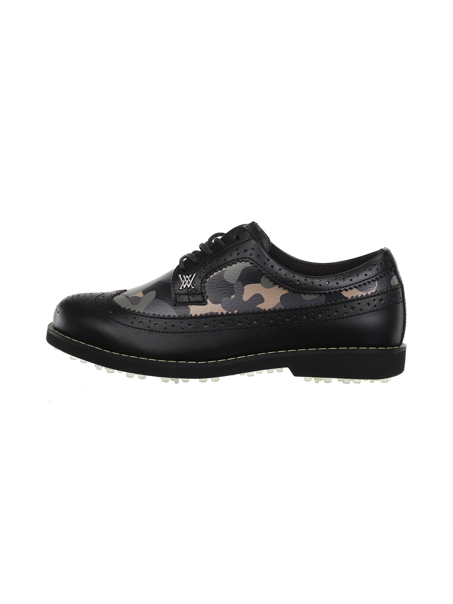 WOMEN Camo Wing Tip Brogue Shoes