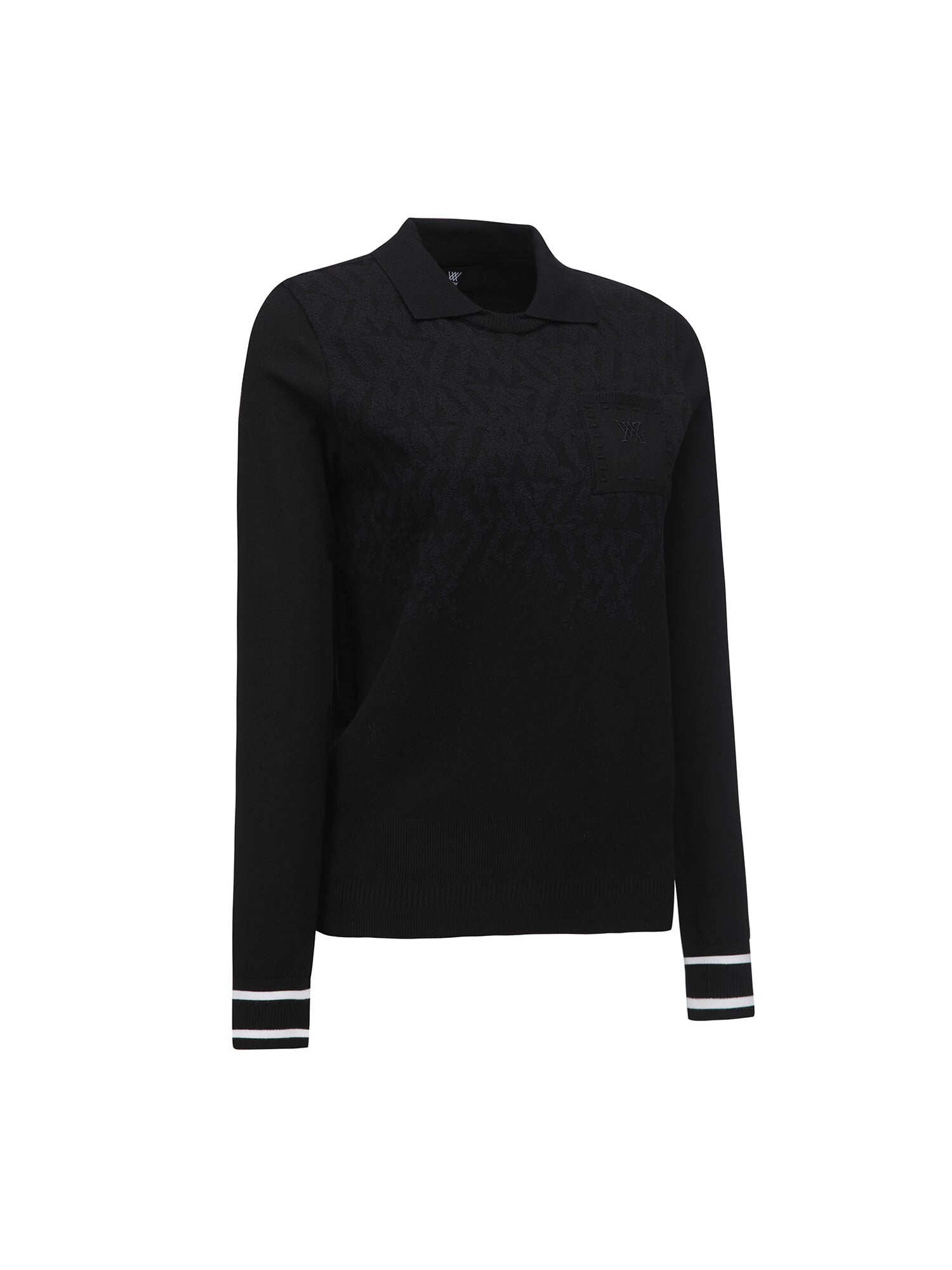 WOMEN FA LOGO PATTERN SWEATER