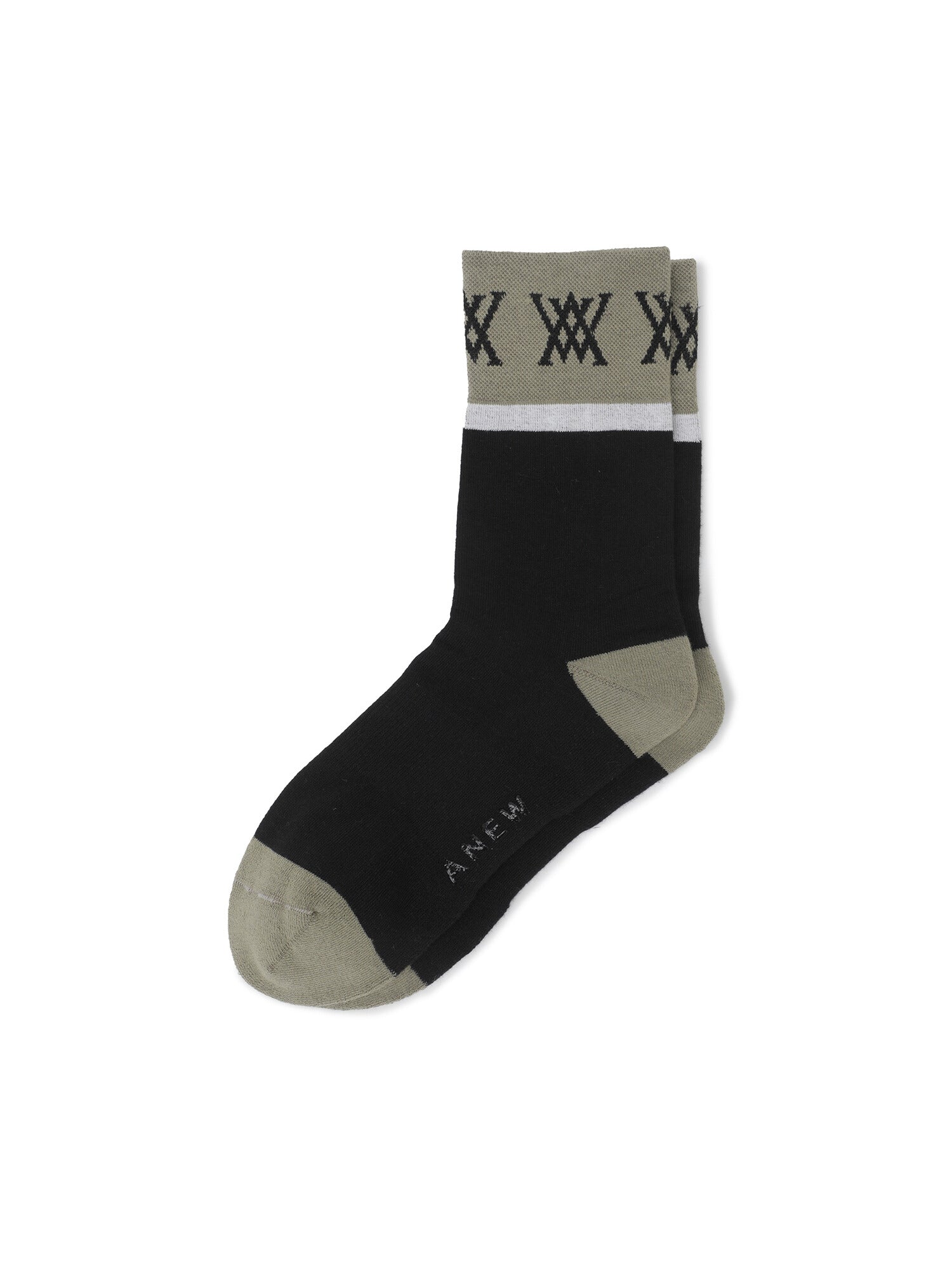 WOMEN BLOCK MEDIUM NECK SOCKS